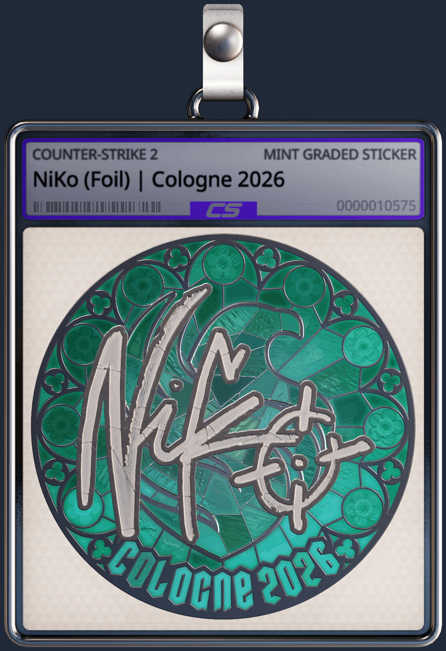 Sticker | NiKo (Foil) | Cologne 2026 Image