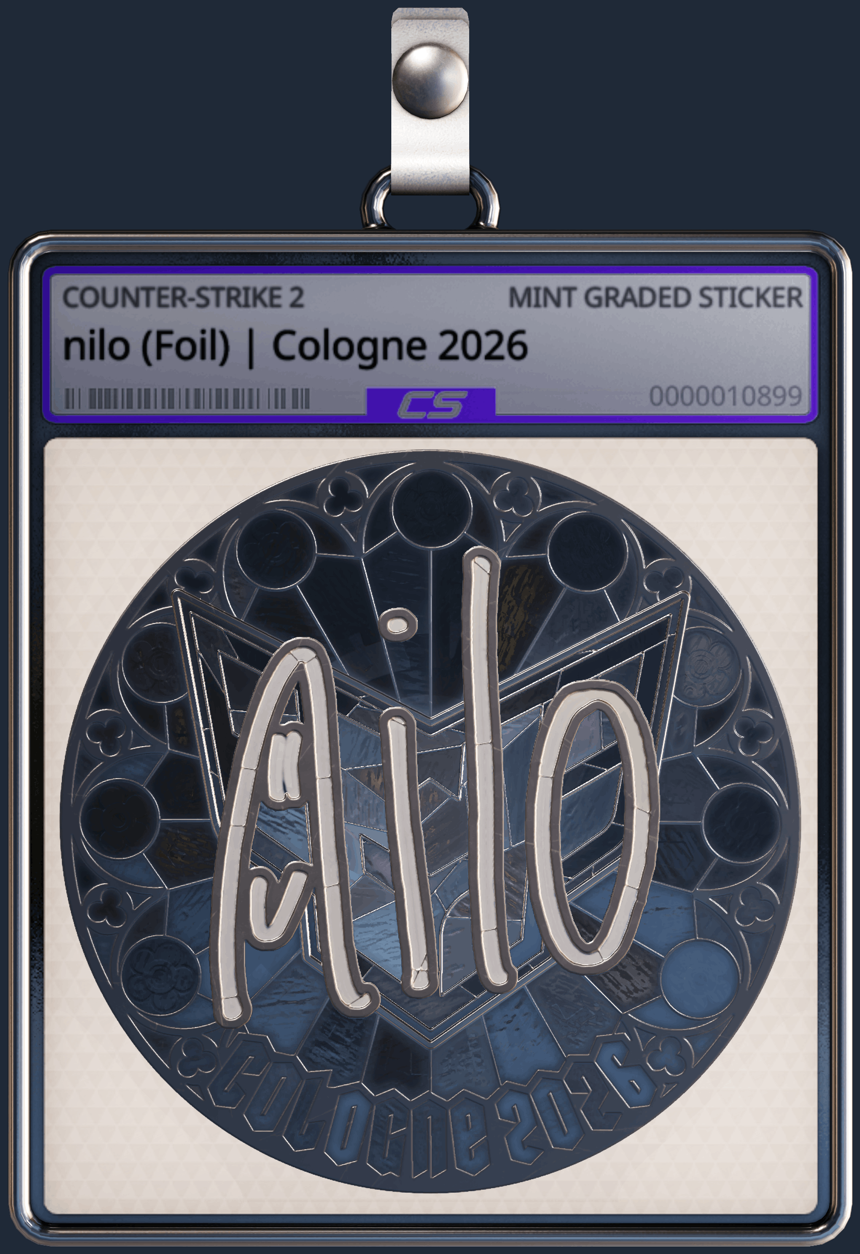 Sticker | nilo (Foil) | Cologne 2026 Image
