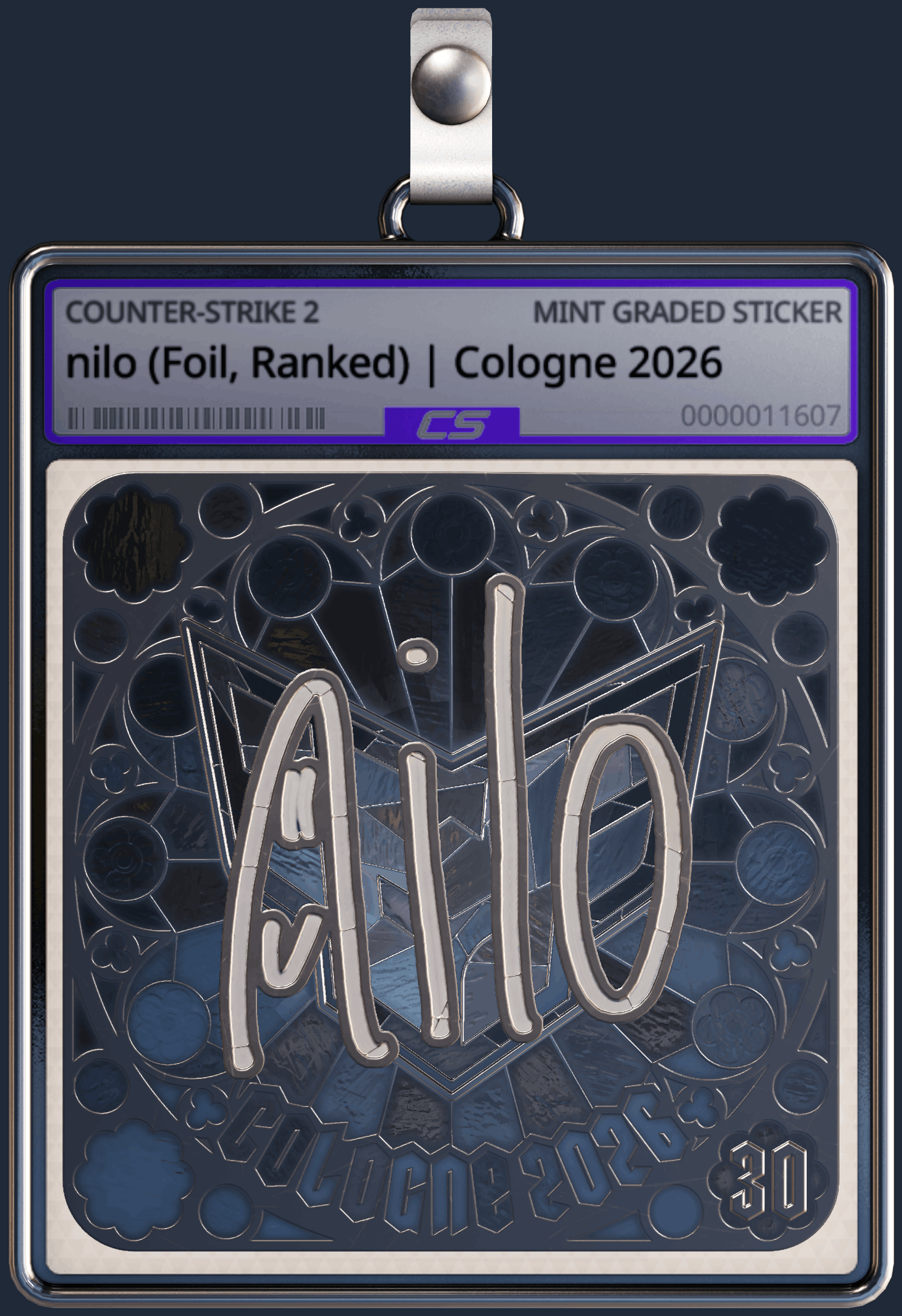 Sticker | nilo (Foil, Ranked) | Cologne 2026 Image