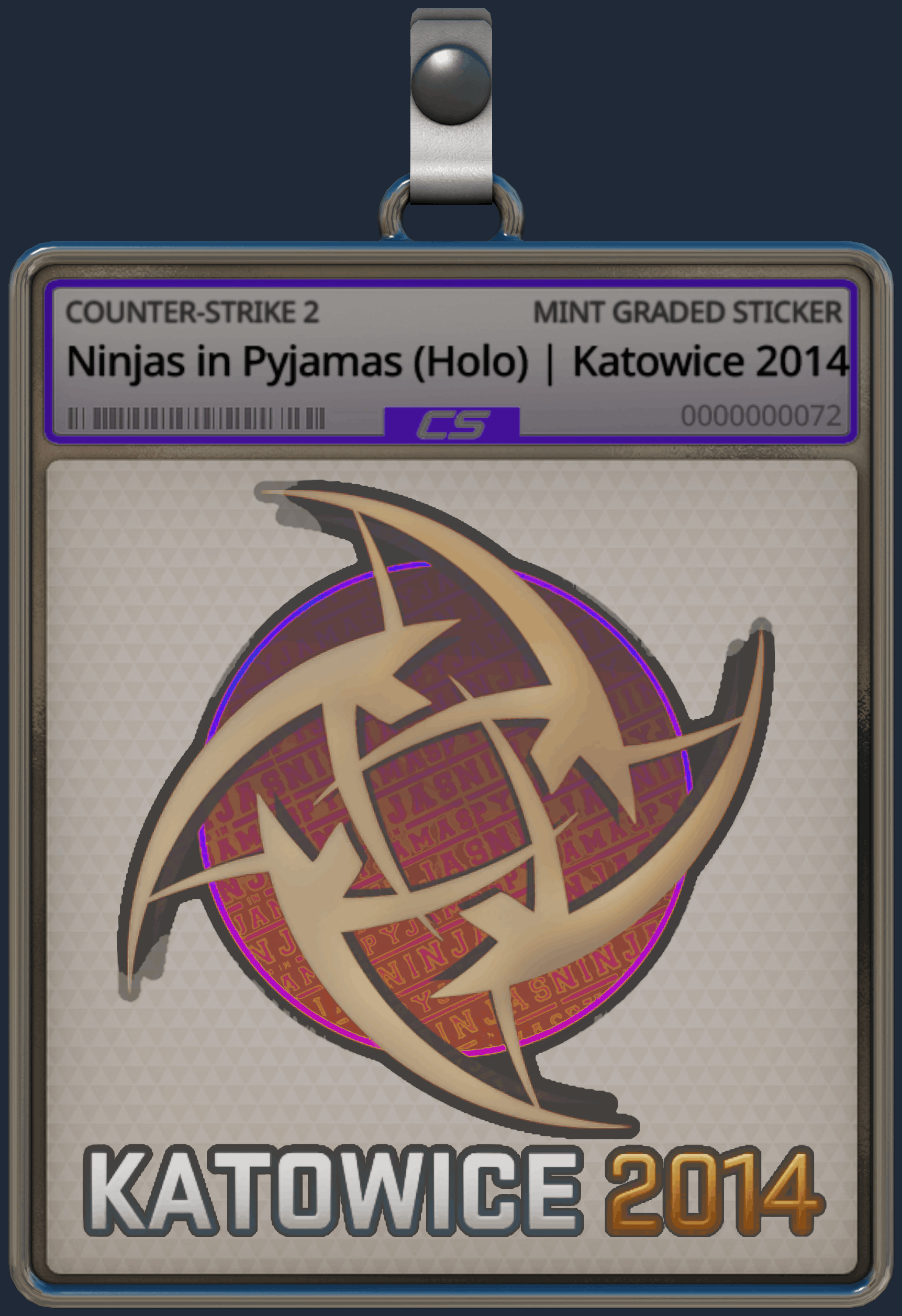 Sticker | Ninjas in Pyjamas (Holo) | Katowice 2014 Image
