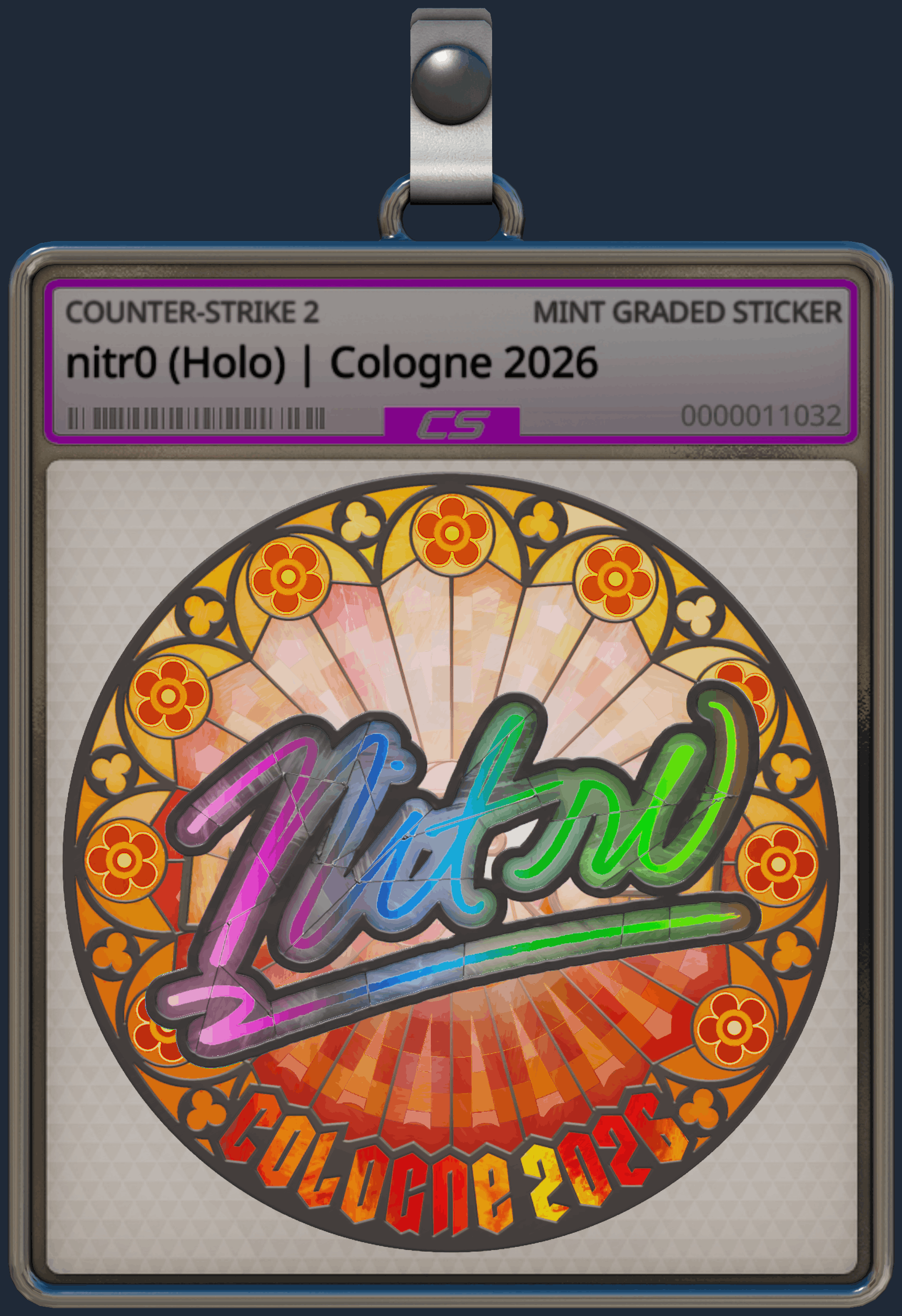 Sticker | nitr0 (Holo) | Cologne 2026 Image