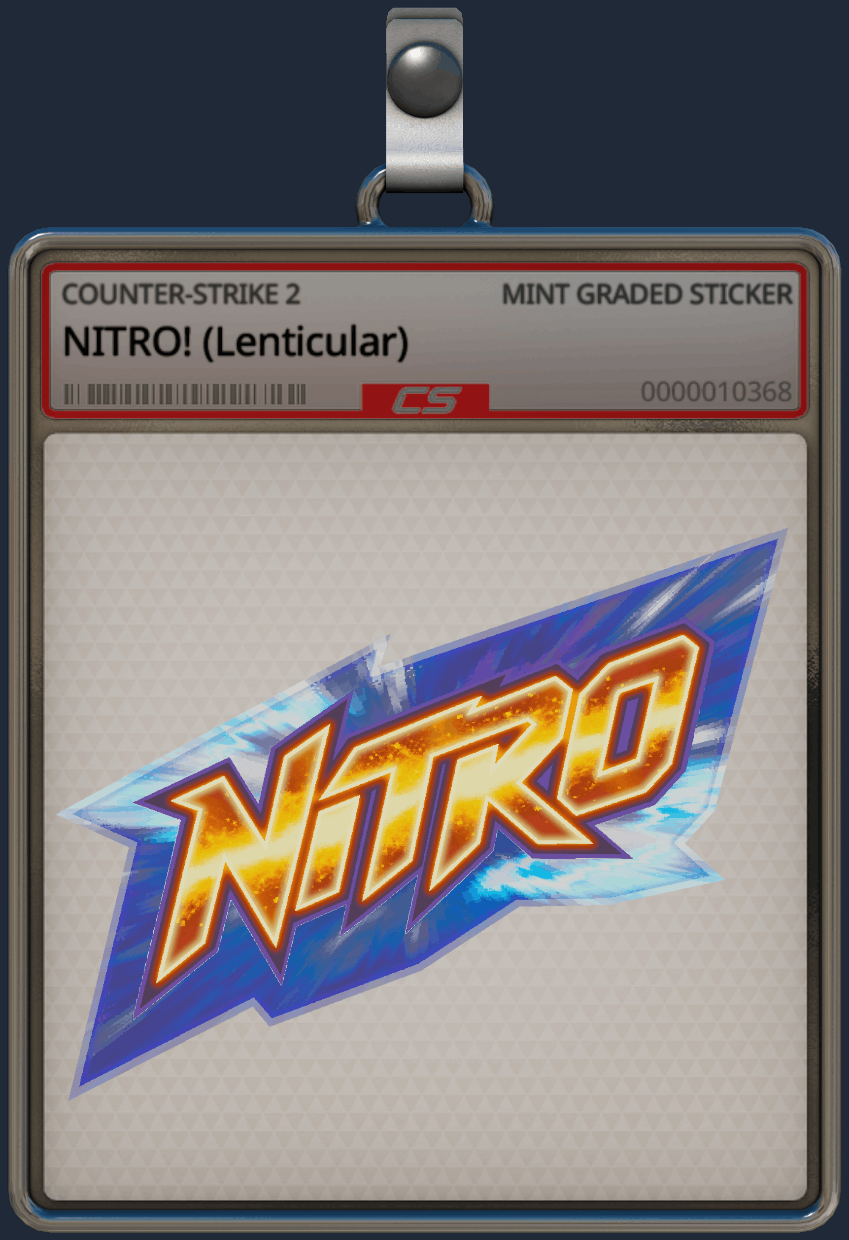 Sticker | NITRO! (Lenticular) Image