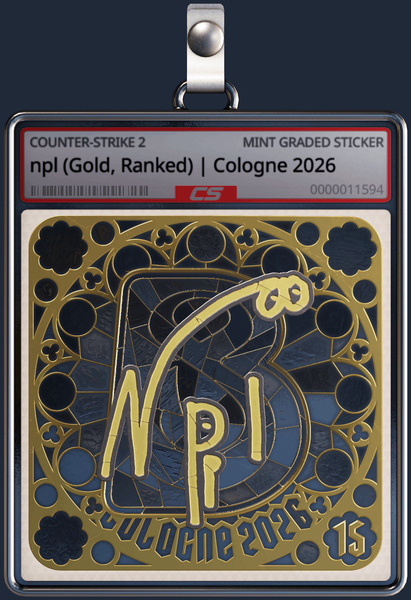Sticker | npl (Gold, Ranked) | Cologne 2026 Image