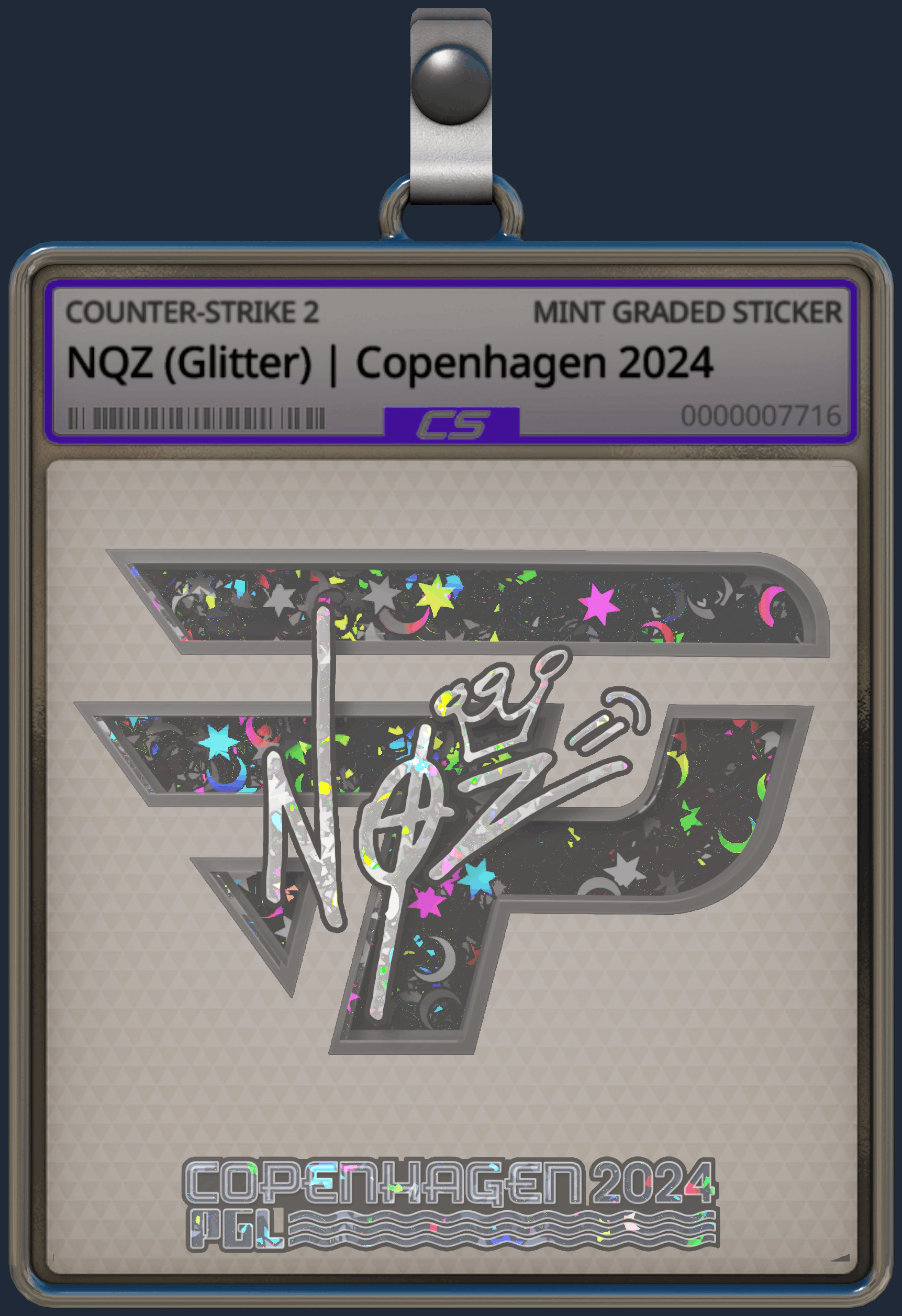 Sticker | NQZ (Glitter) | Copenhagen 2024 Image