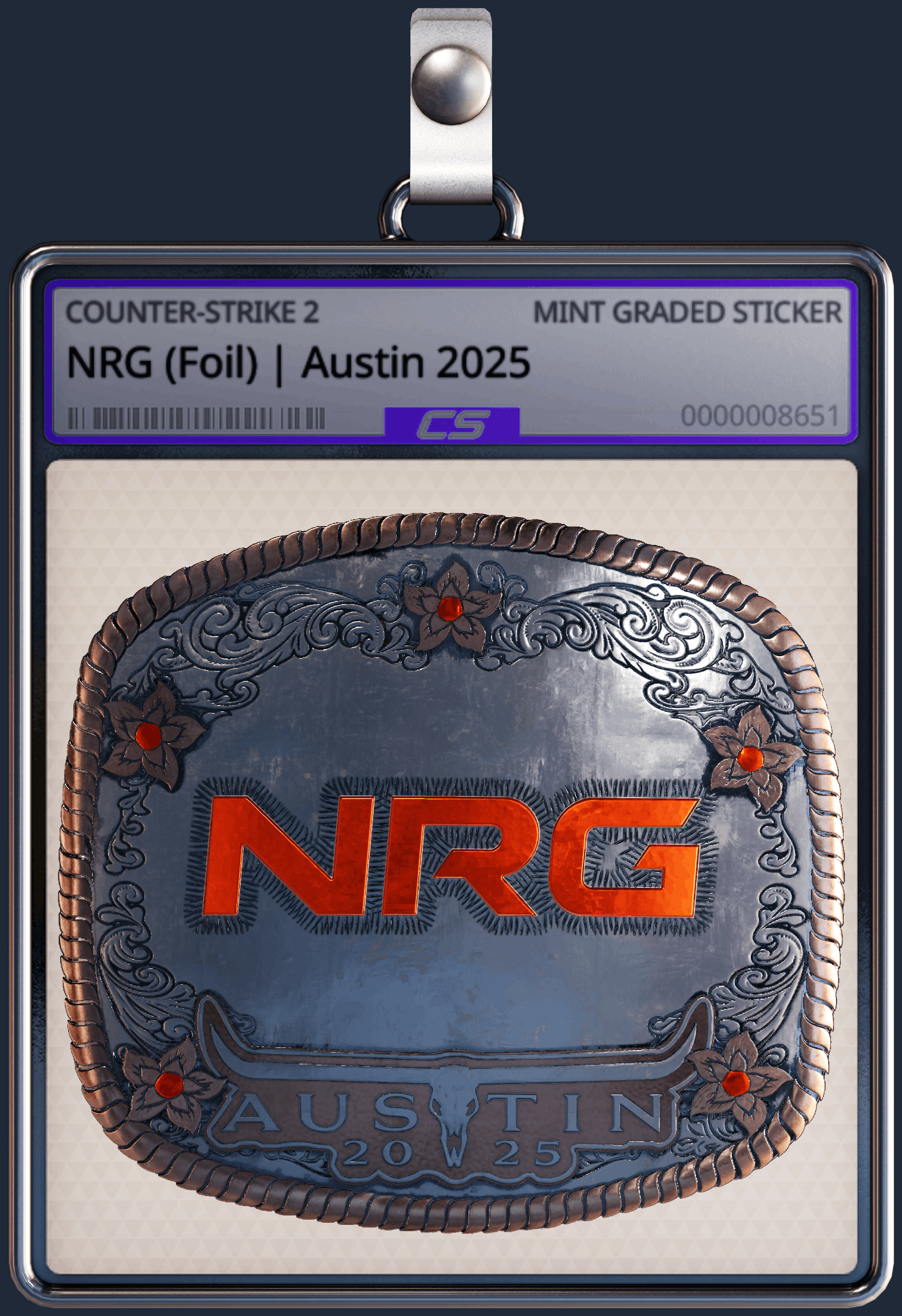 Sticker | NRG (Foil) | Austin 2025 Image