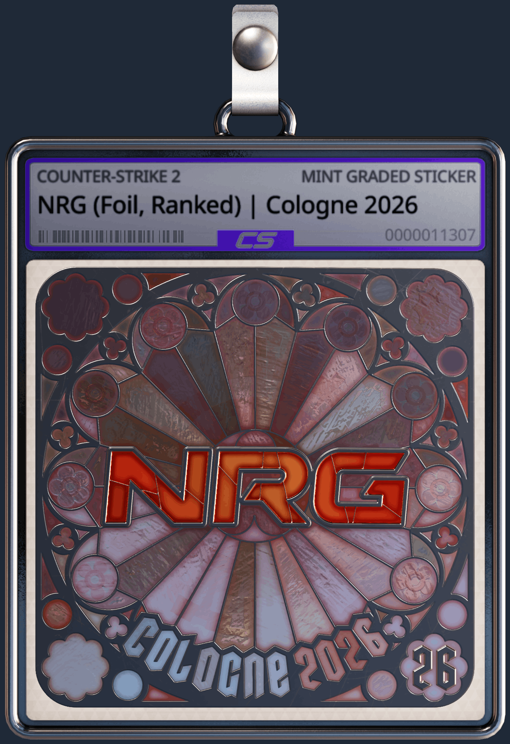 Sticker | NRG (Foil, Ranked) | Cologne 2026 Image
