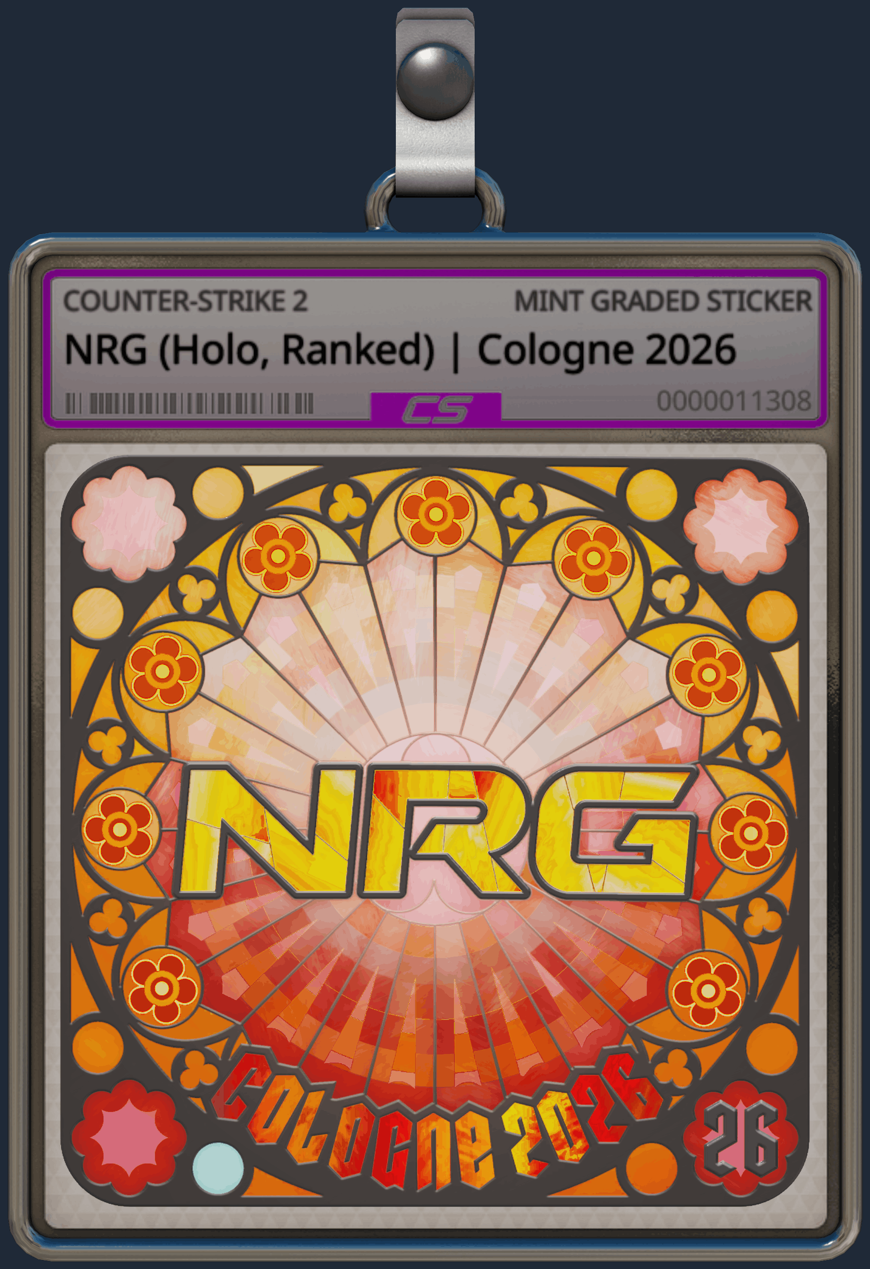 Sticker | NRG (Holo, Ranked) | Cologne 2026 Image