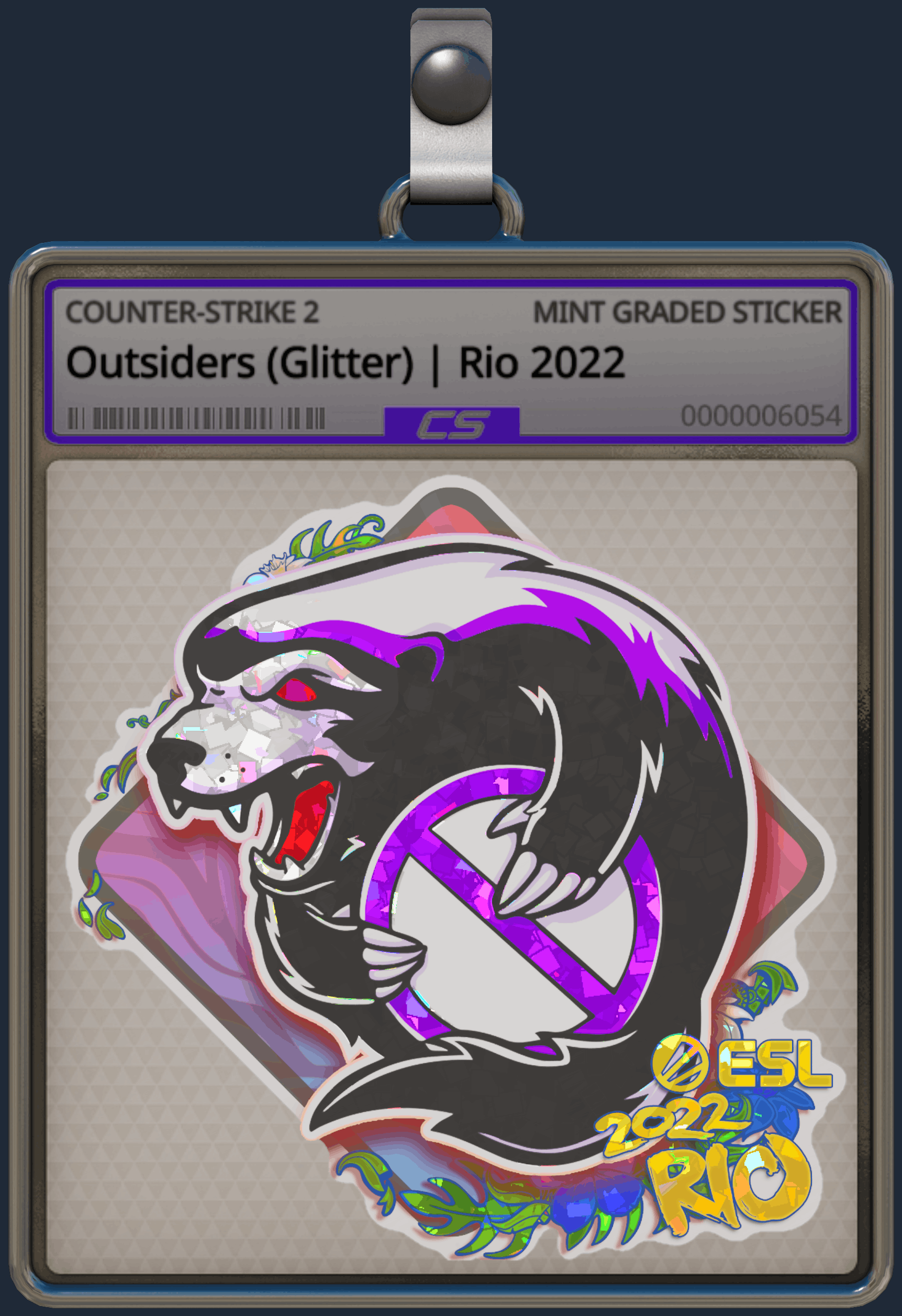 Sticker | Outsiders (Glitter) | Rio 2022 Image