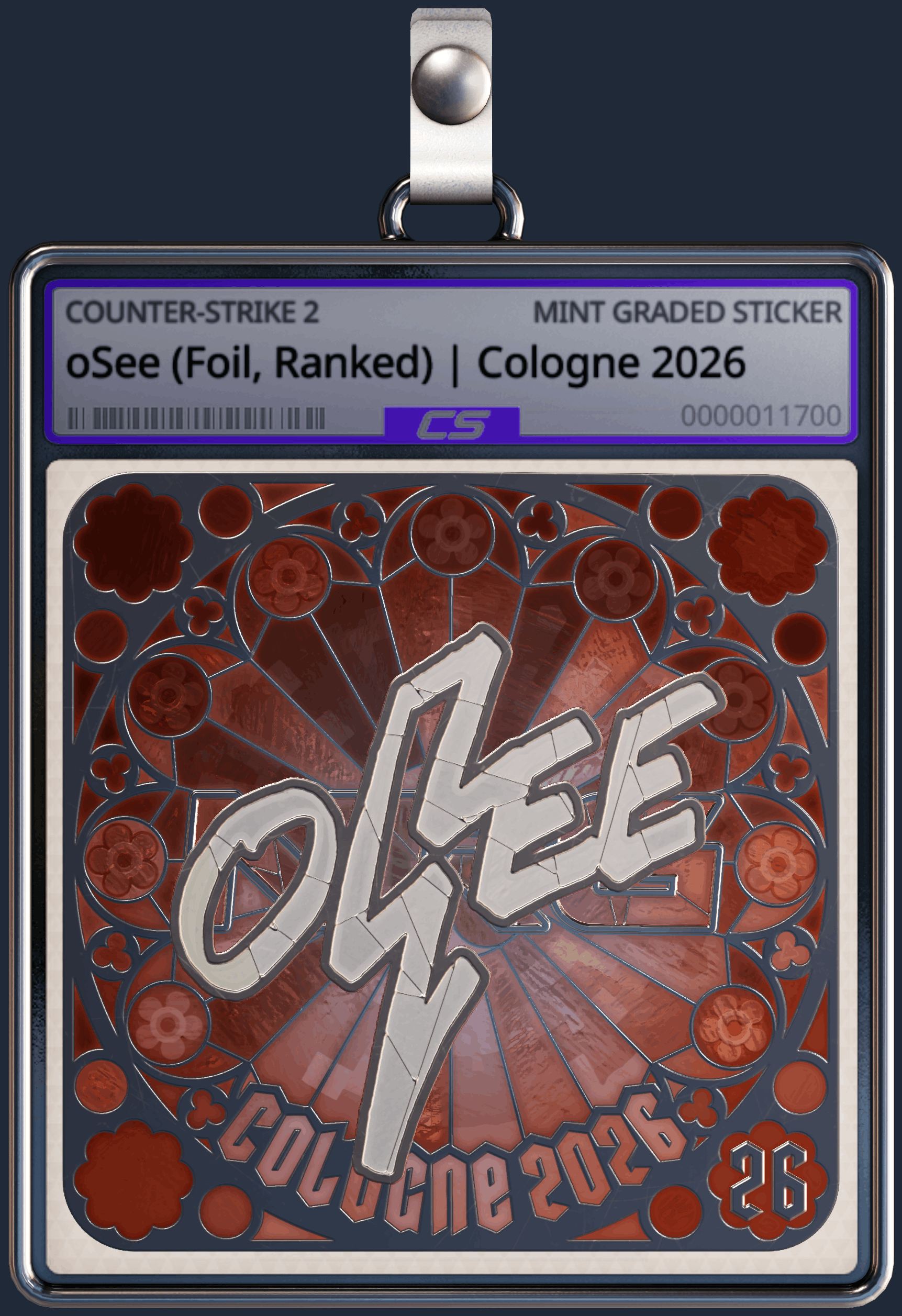 Sticker | oSee (Foil, Ranked) | Cologne 2026 Image