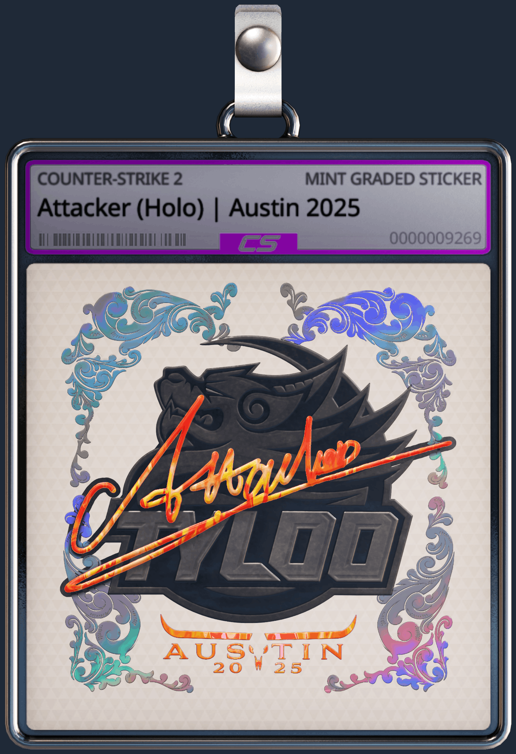Sticker | Attacker (Holo) | Austin 2025 Image