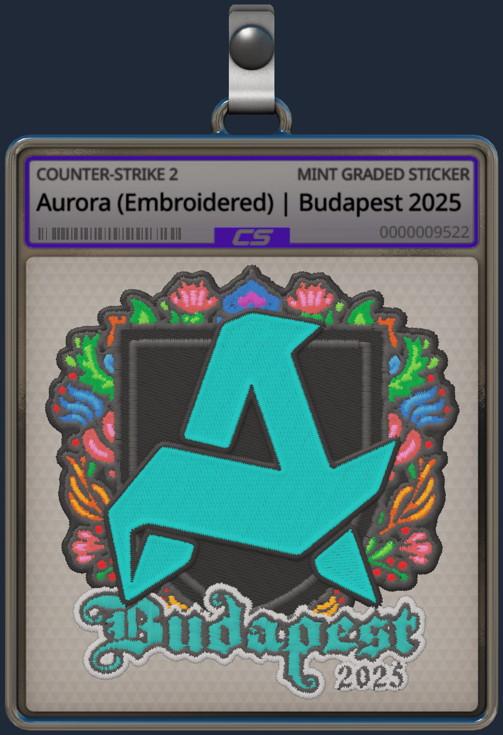 Sticker | Aurora (Embroidered) | Budapest 2025 Image