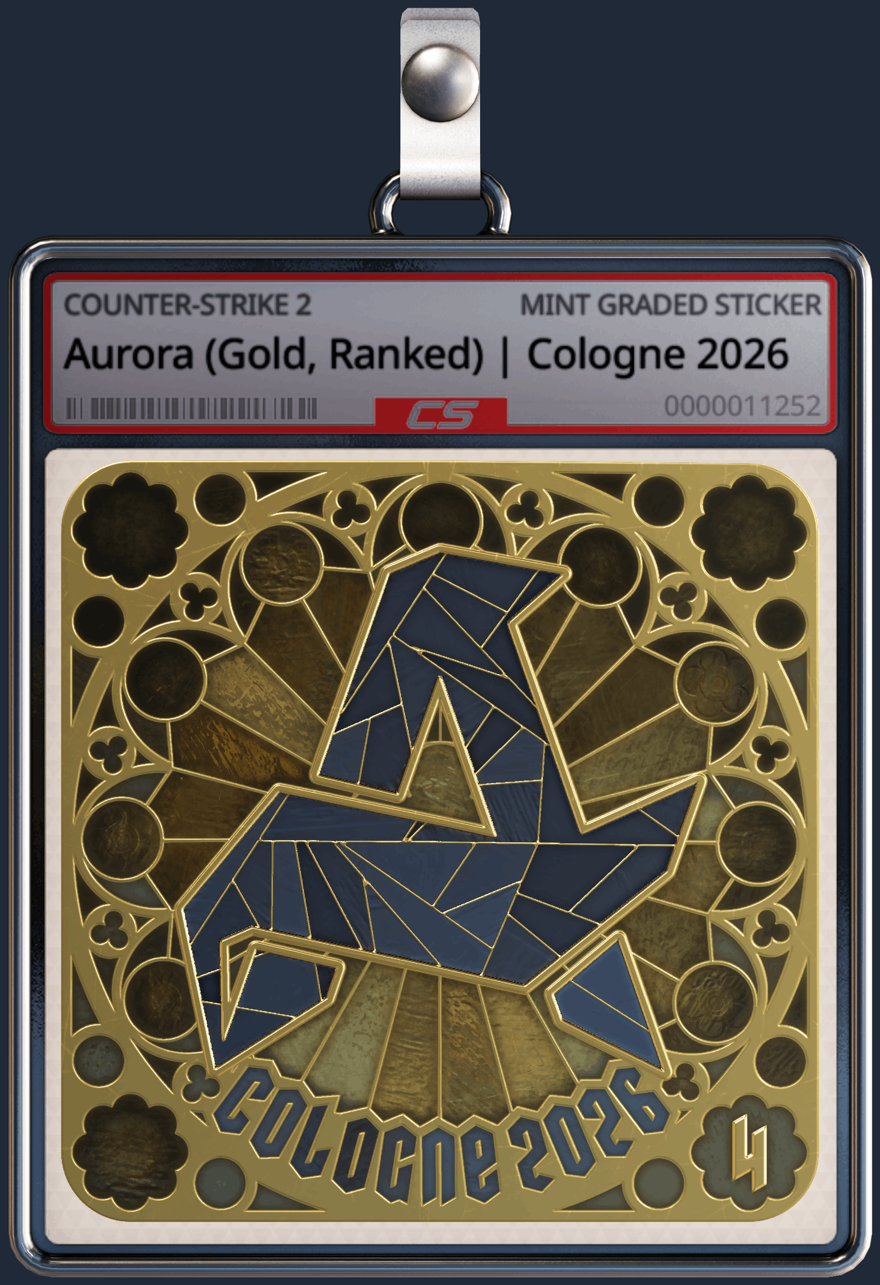 Sticker | Aurora (Gold, Ranked) | Cologne 2026 Image