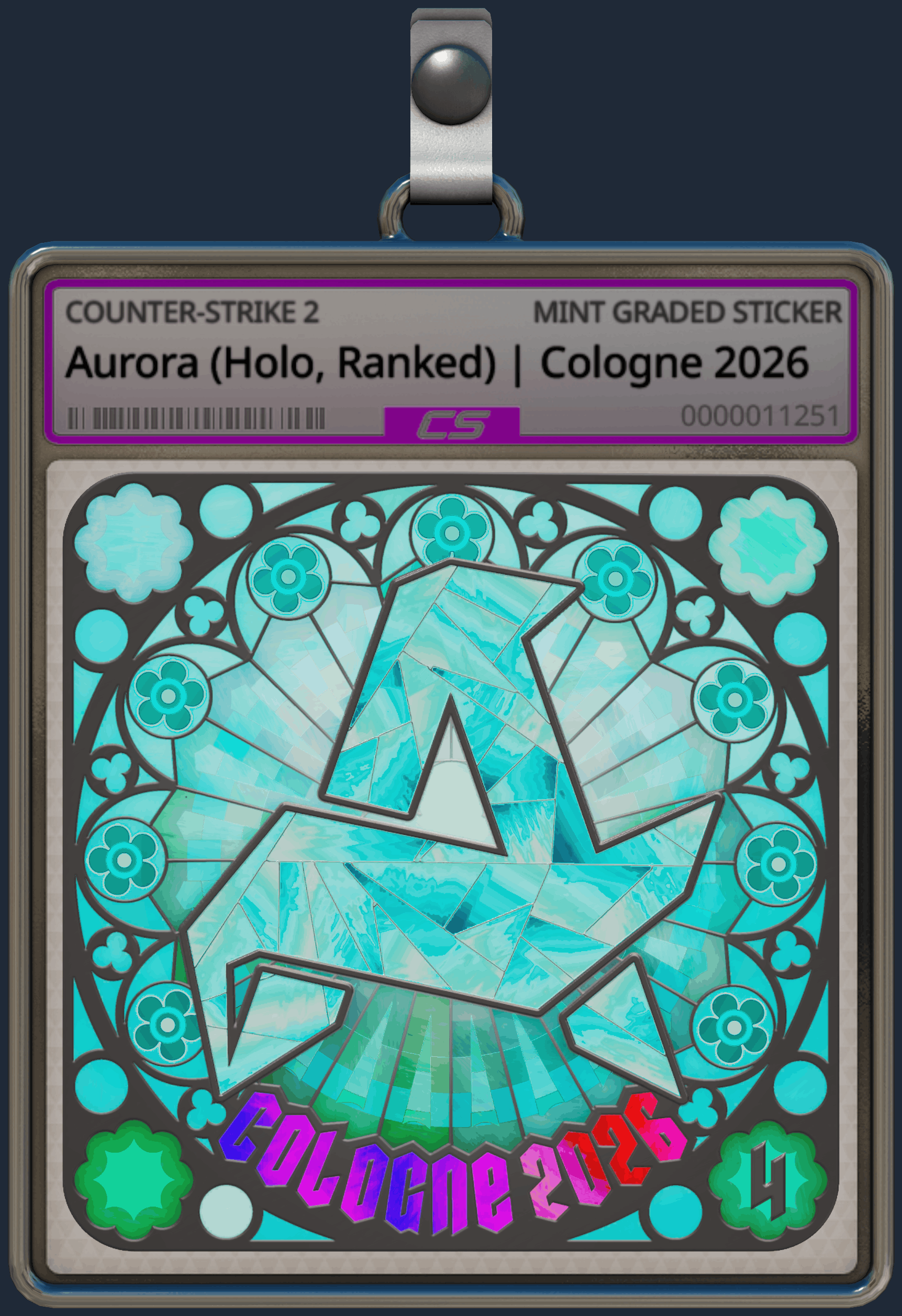 Sticker | Aurora (Holo, Ranked) | Cologne 2026 Image