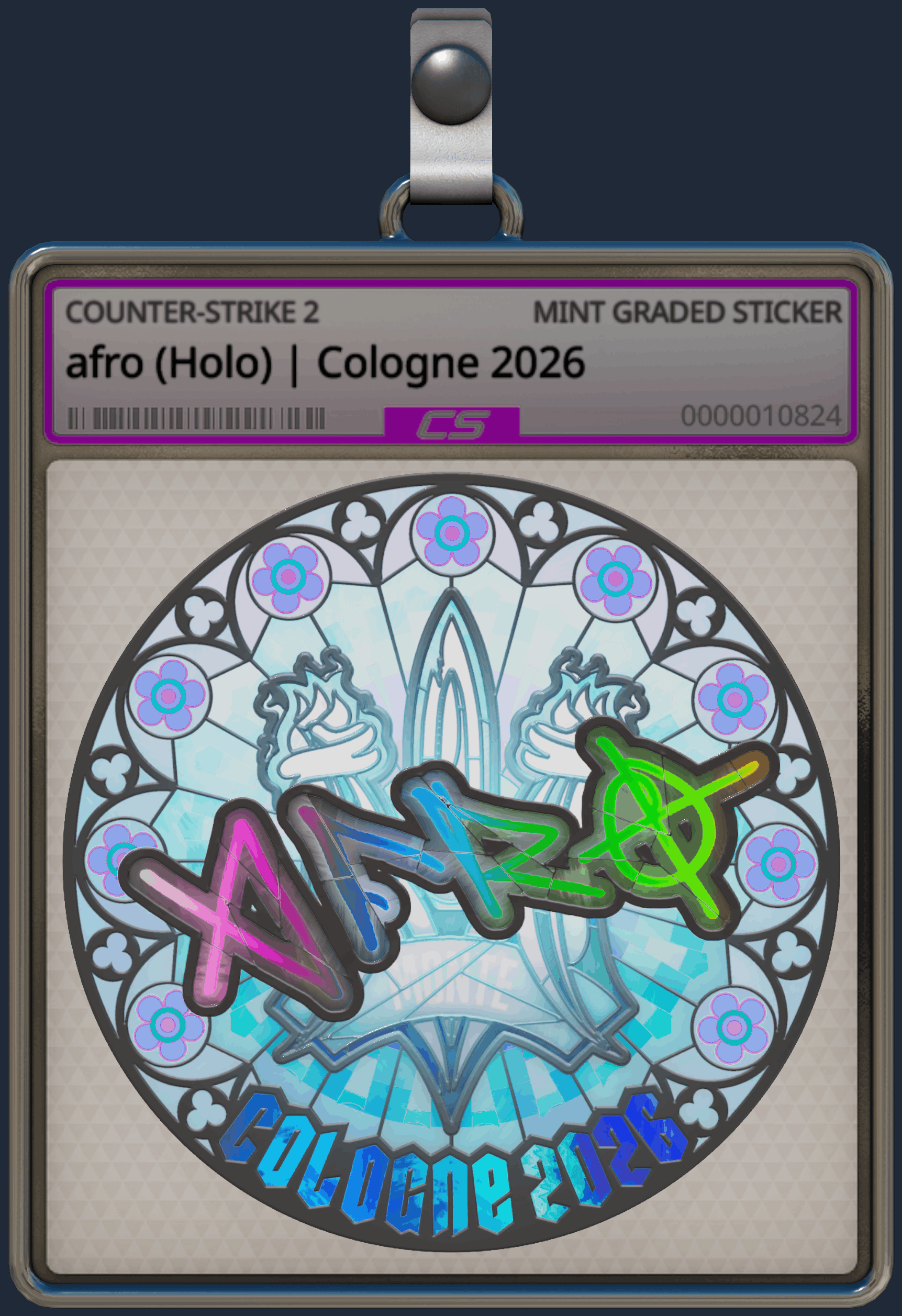 Sticker | afro (Holo) | Cologne 2026 Image
