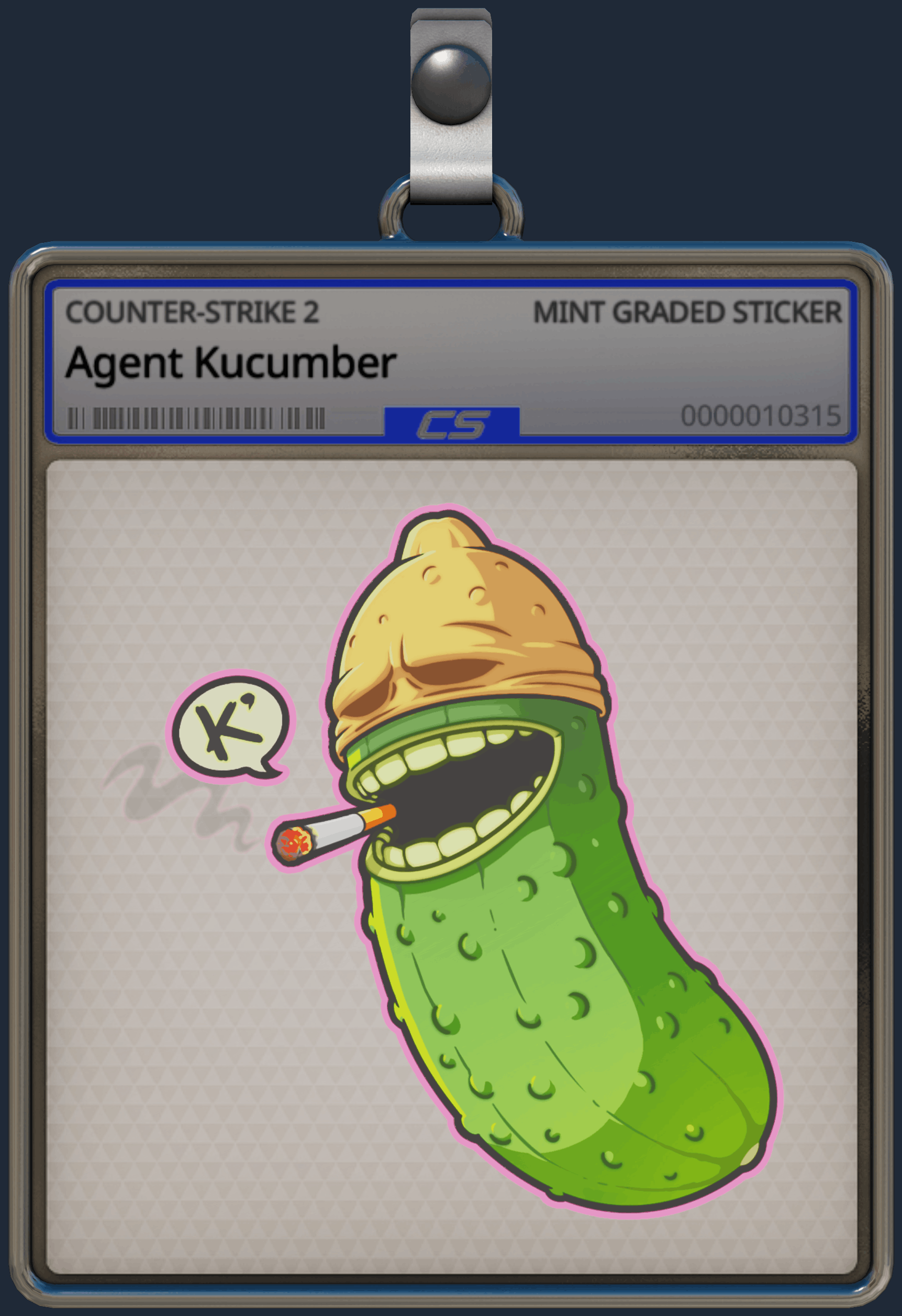 Sticker | Agent Kucumber Image