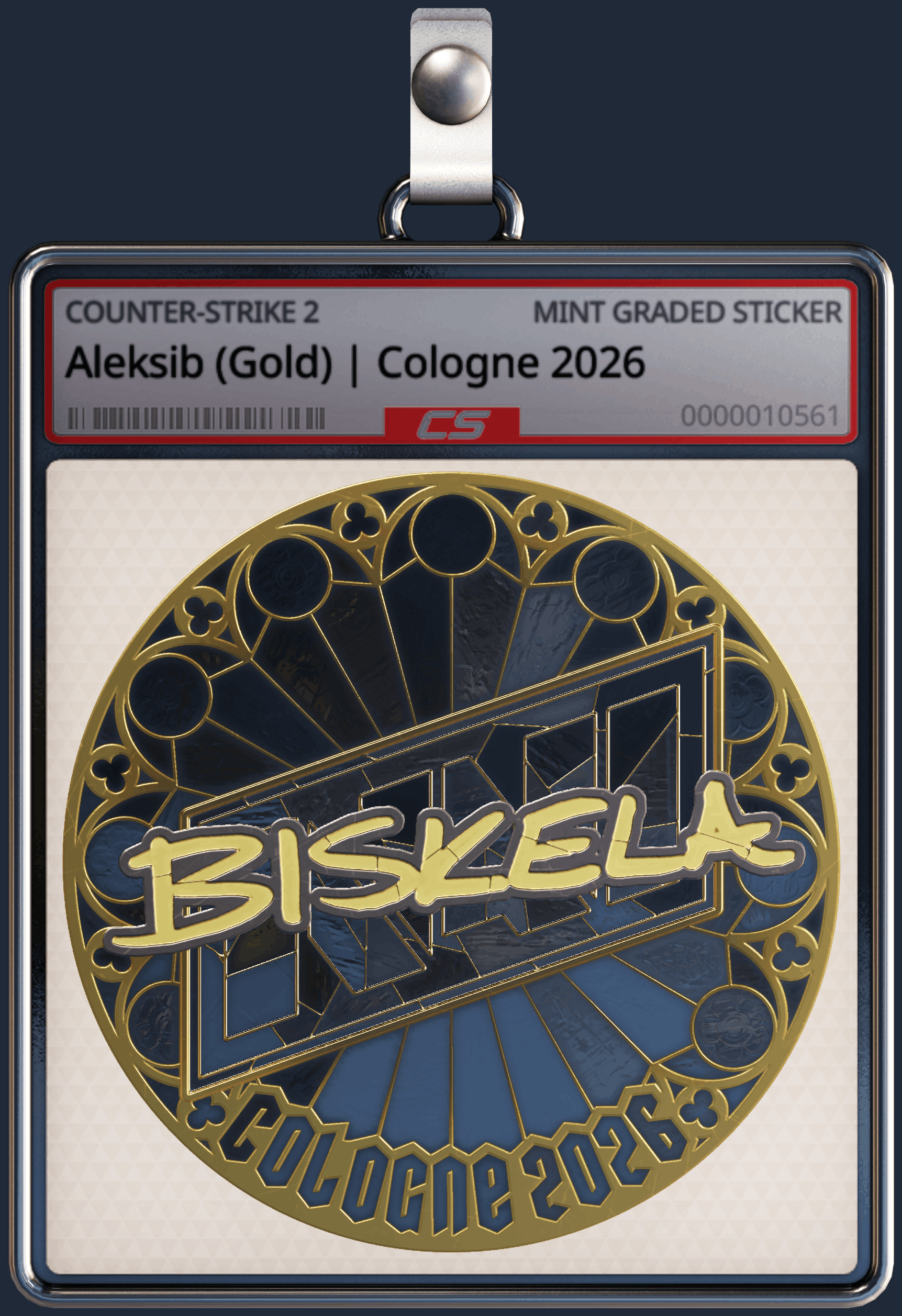 Sticker | Aleksib (Gold) | Cologne 2026 Image