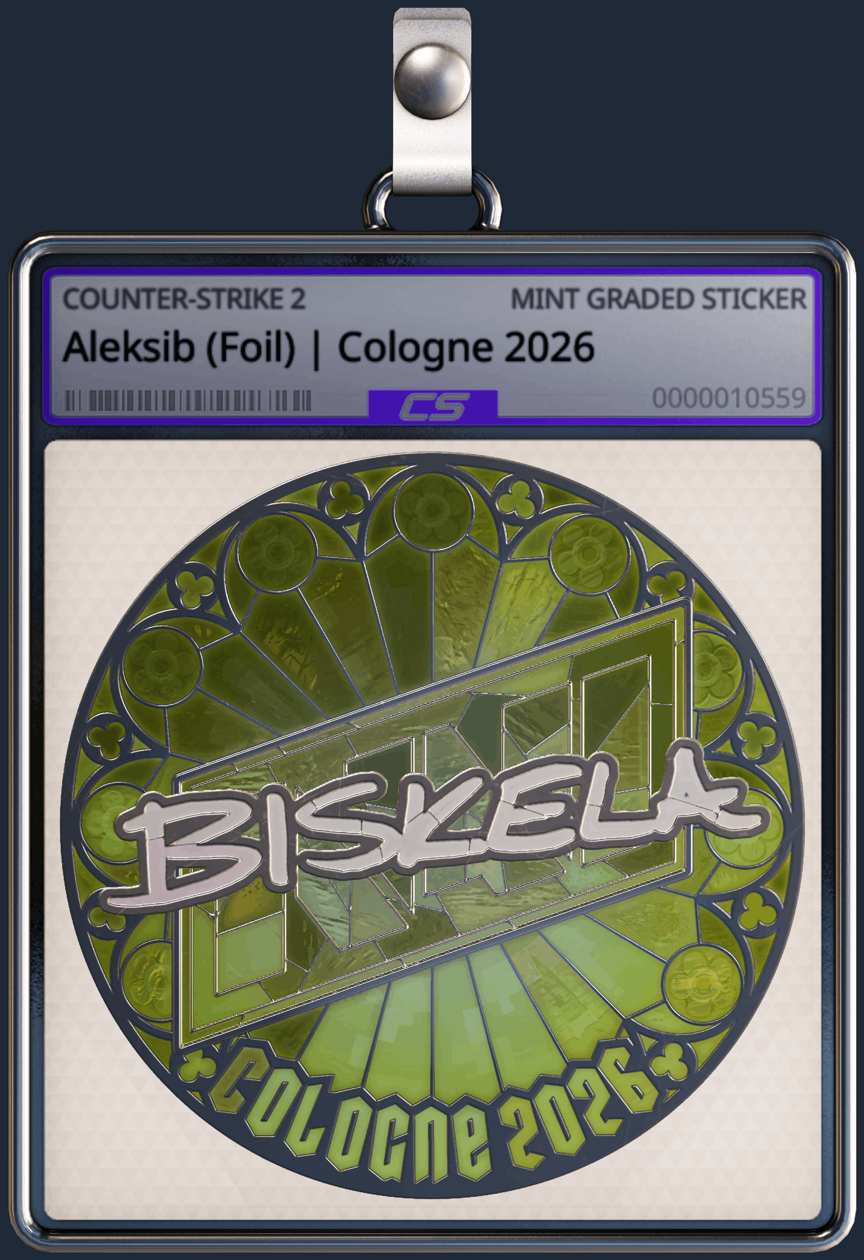 Sticker | Aleksib (Foil) | Cologne 2026 Image