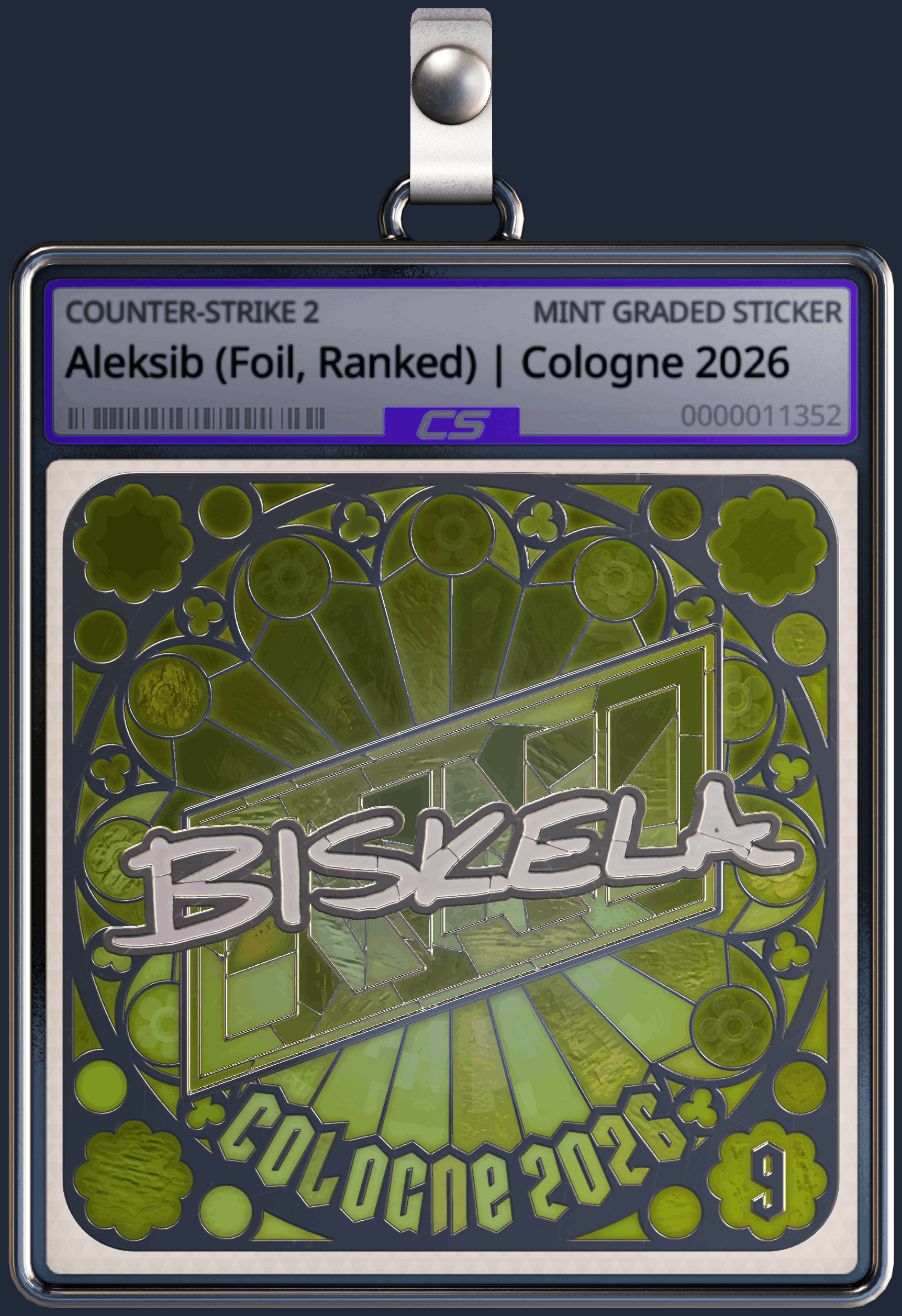 Sticker | Aleksib (Foil, Ranked) | Cologne 2026 Image