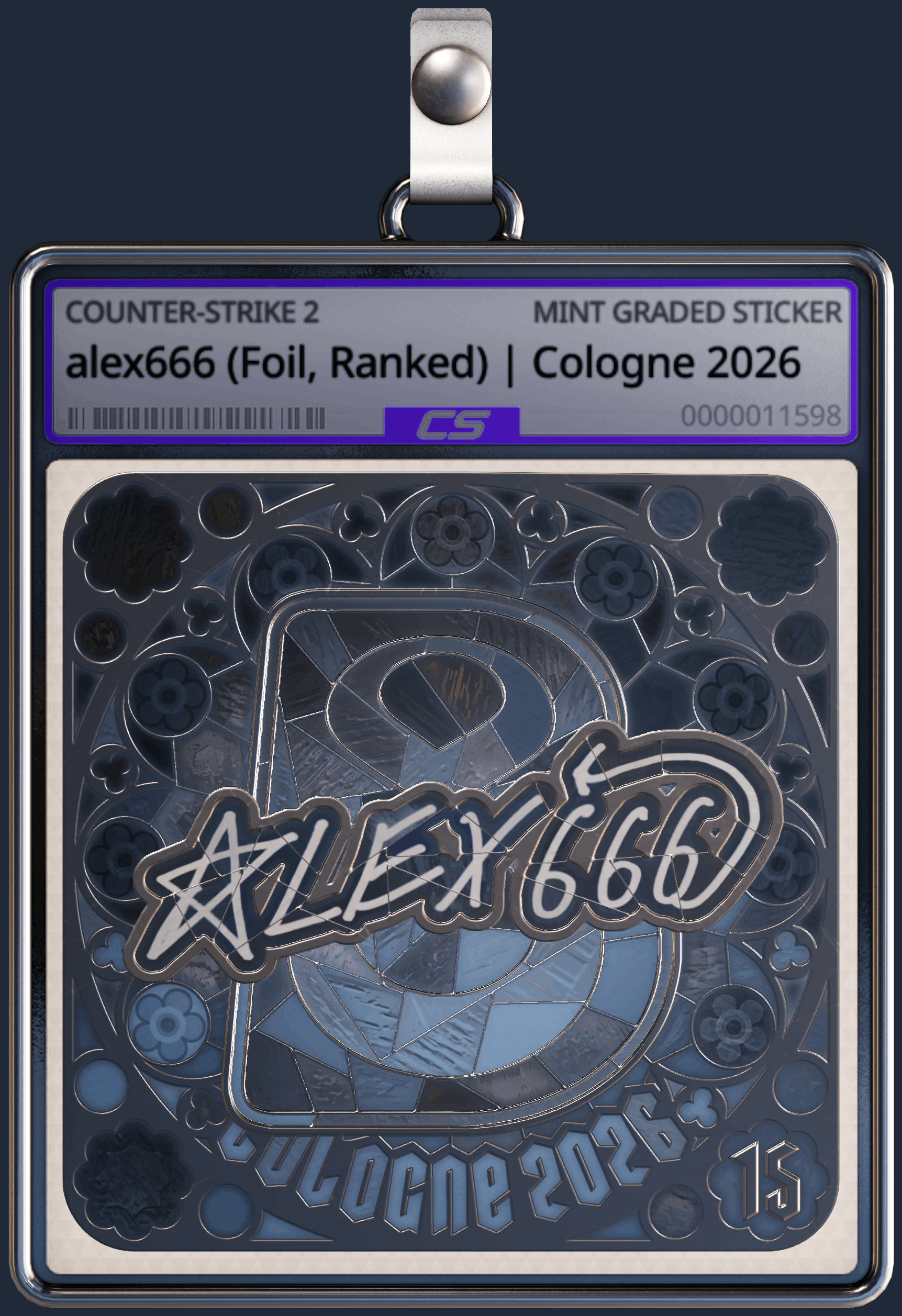 Sticker | alex666 (Foil, Ranked) | Cologne 2026 Image