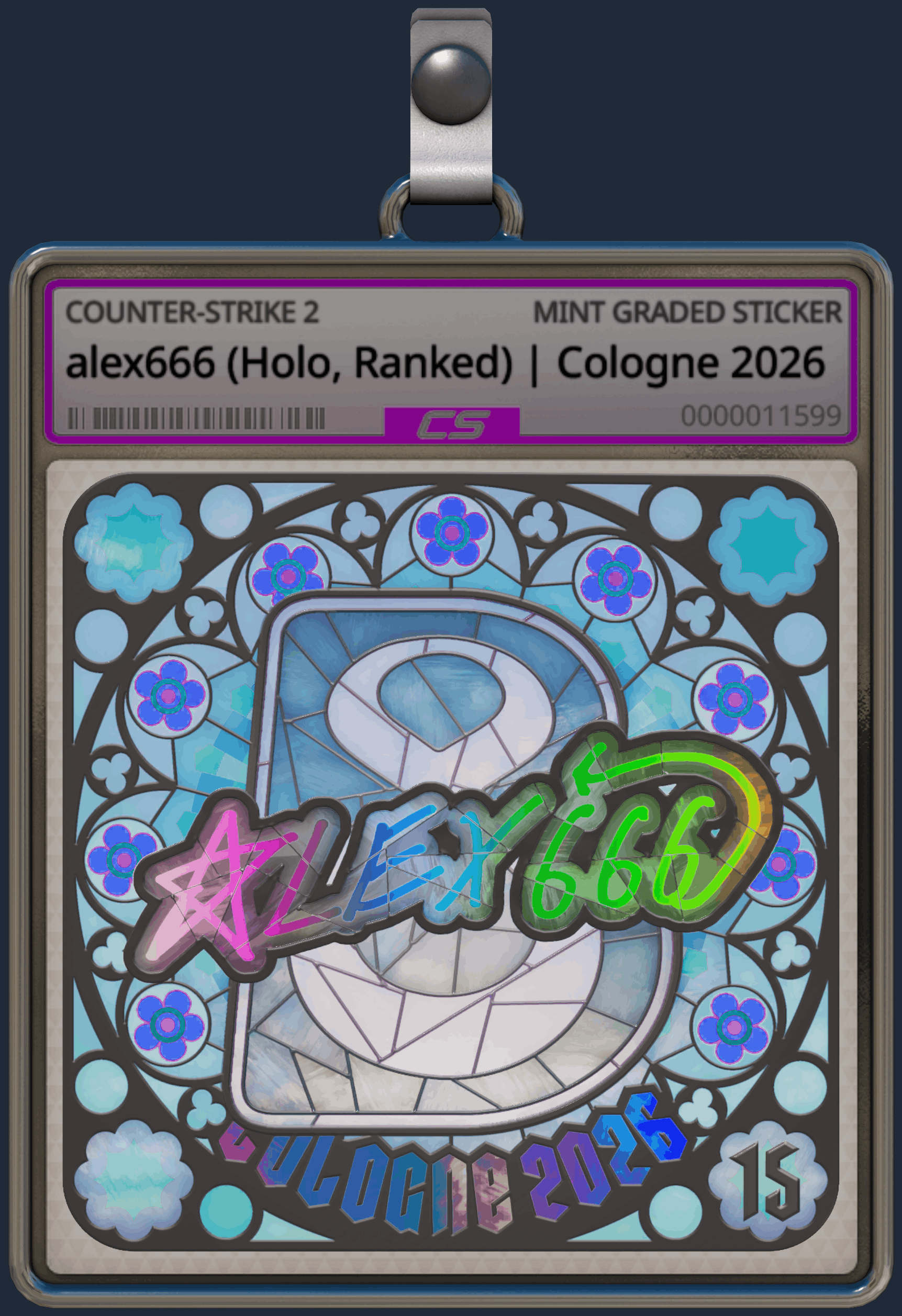 Sticker | alex666 (Holo, Ranked) | Cologne 2026 Image