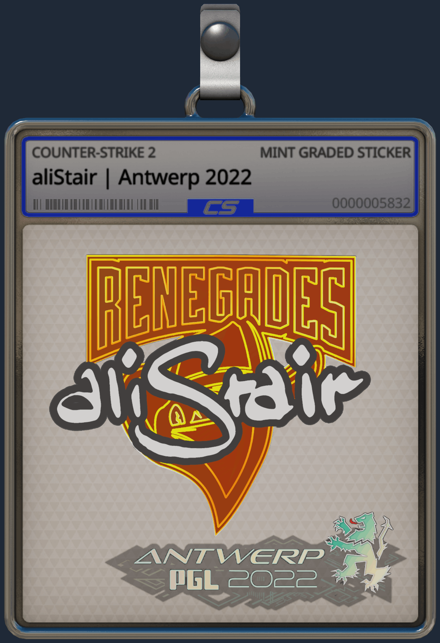 Sticker | aliStair | Antwerp 2022 Image