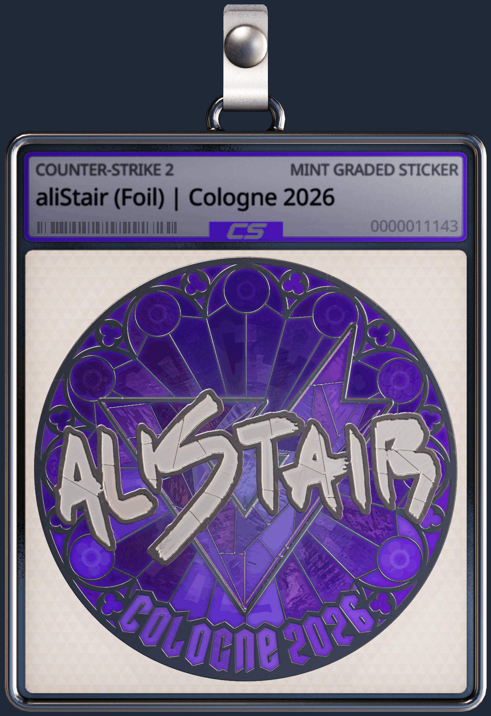 Sticker | aliStair (Foil) | Cologne 2026 Image