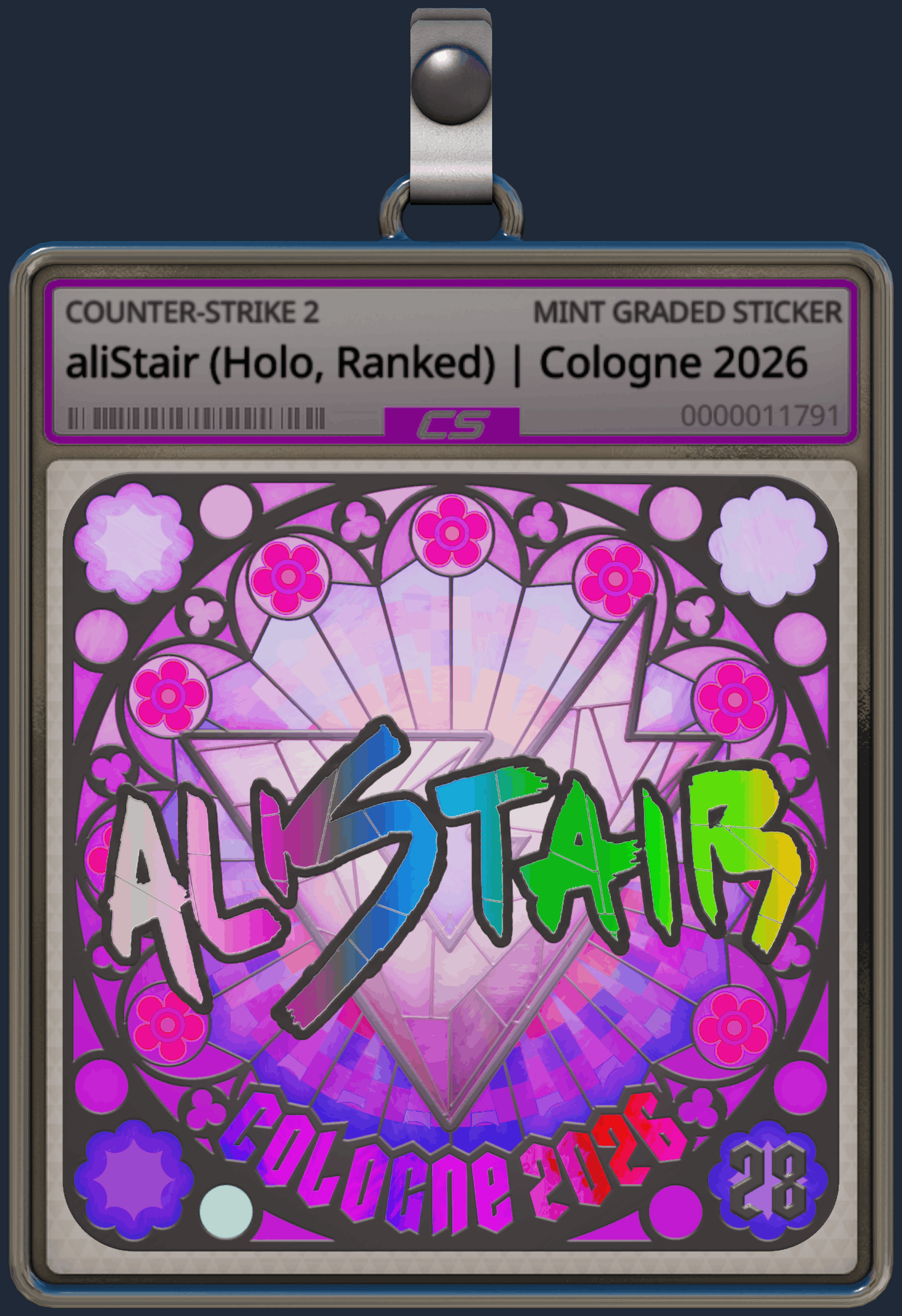 Sticker | aliStair (Holo, Ranked) | Cologne 2026 Image