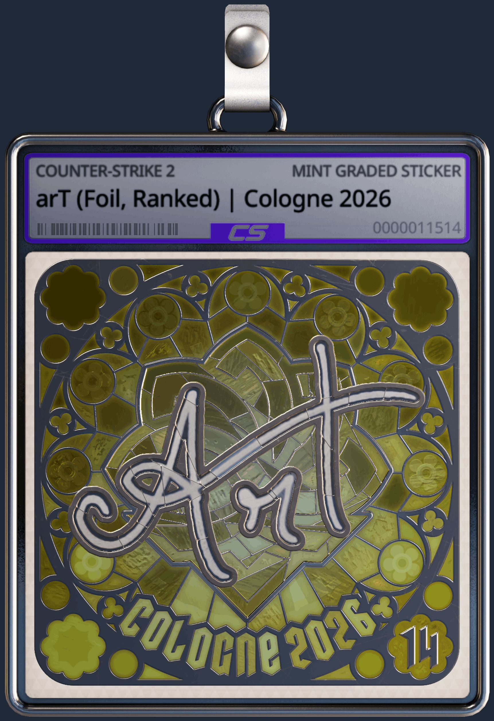 Sticker | arT (Foil, Ranked) | Cologne 2026 Image