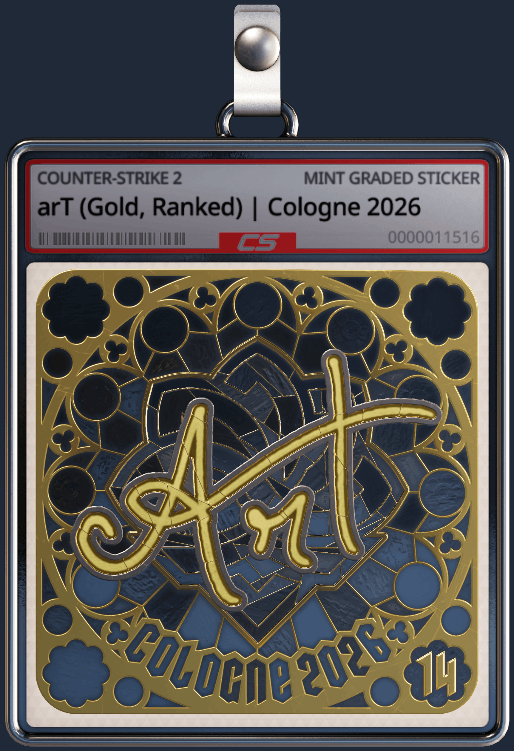 Sticker | arT (Gold, Ranked) | Cologne 2026 Image