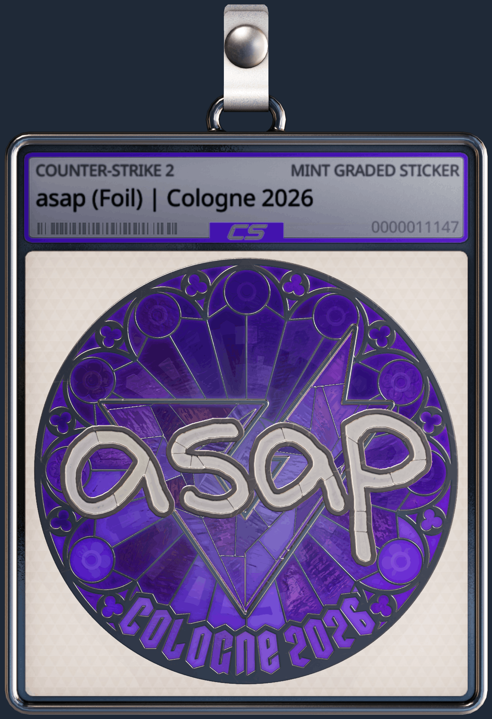 Sticker | asap (Foil) | Cologne 2026 Image