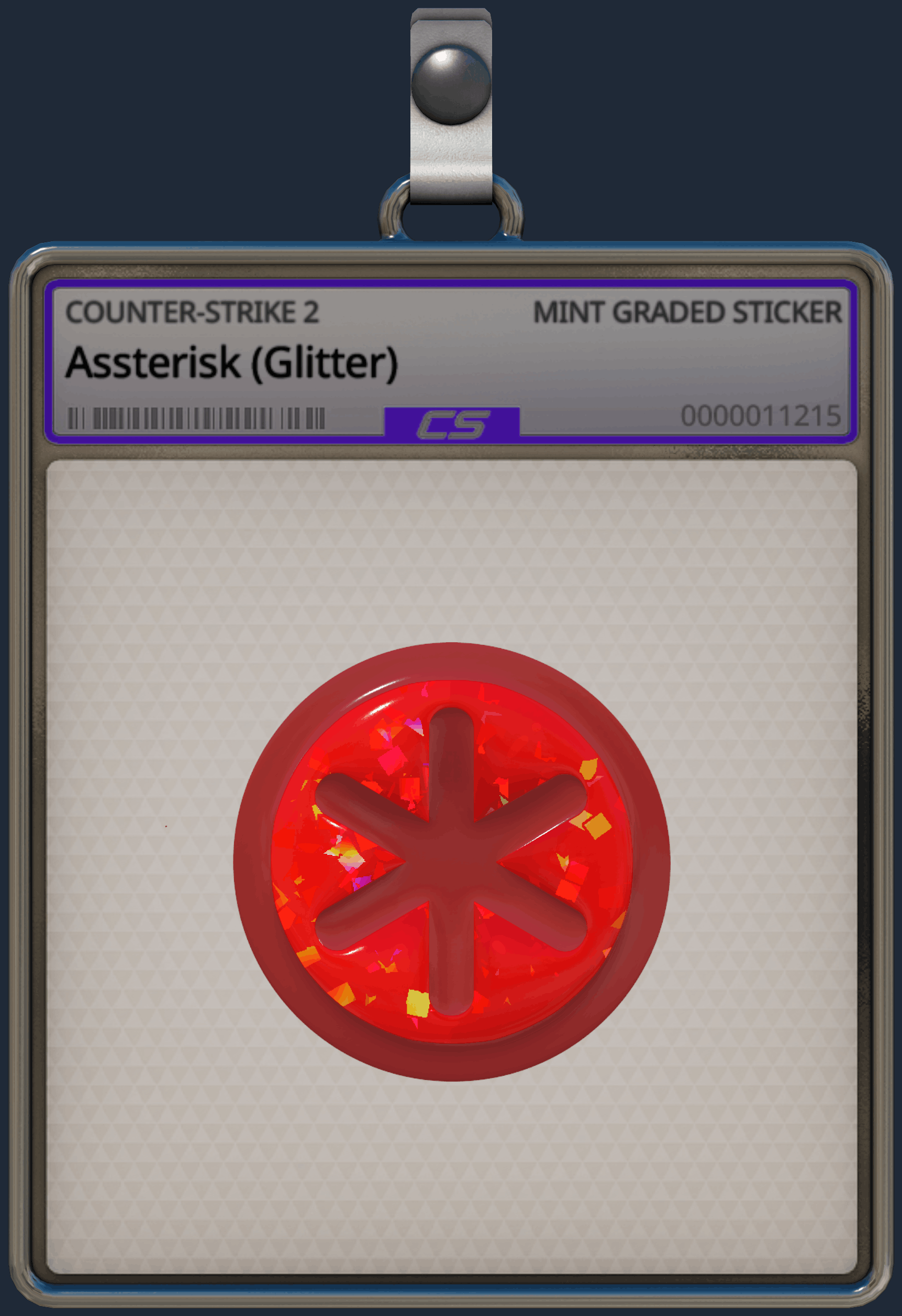 Sticker | Assterisk (Glitter) Image