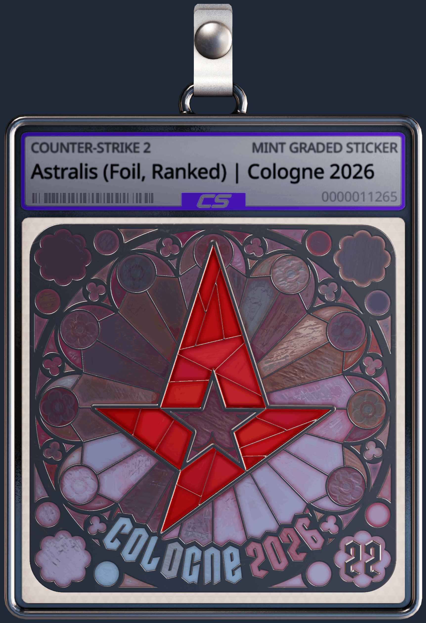 Sticker | Astralis (Foil, Ranked) | Cologne 2026 Image