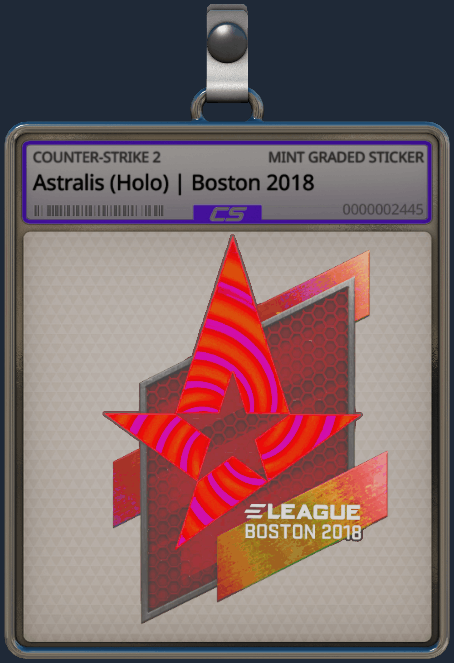 Sticker | Astralis (Holo) | Boston 2018 Image
