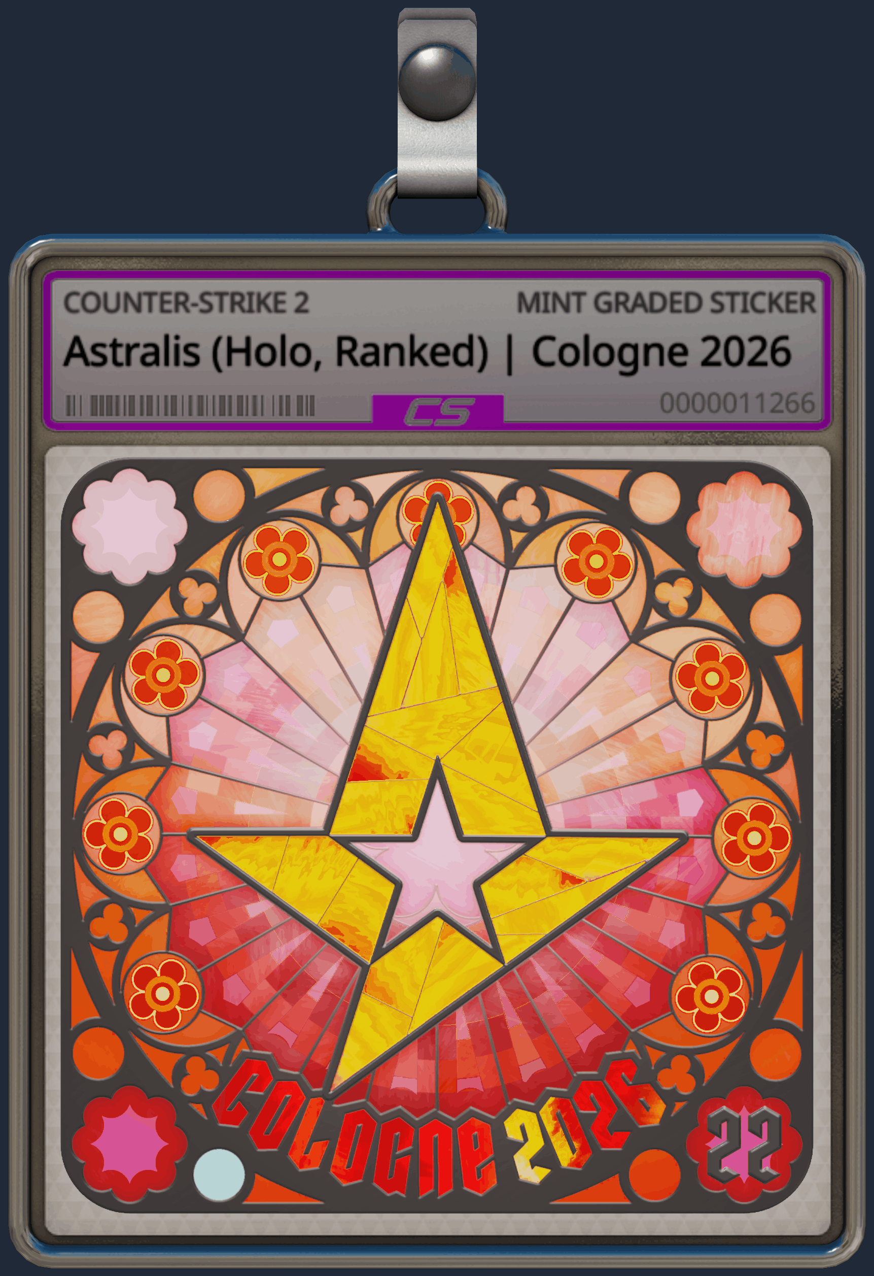 Sticker | Astralis (Holo, Ranked) | Cologne 2026 Image