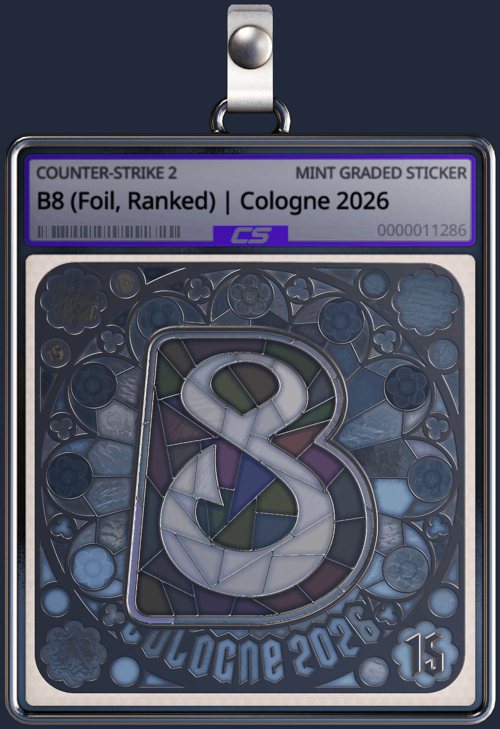 Sticker | B8 (Foil, Ranked) | Cologne 2026 Image