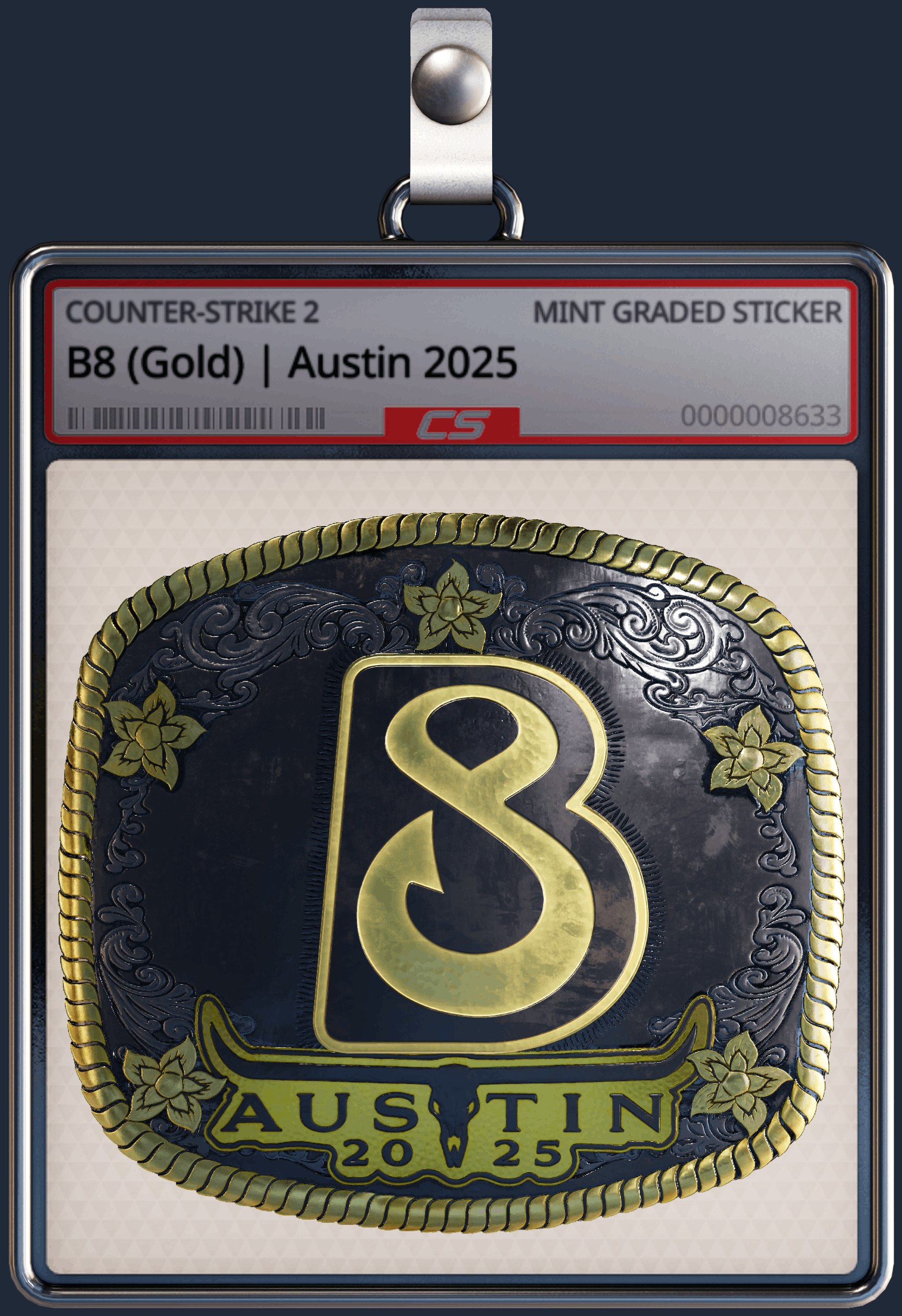 Sticker | B8 (Gold) | Austin 2025 Image