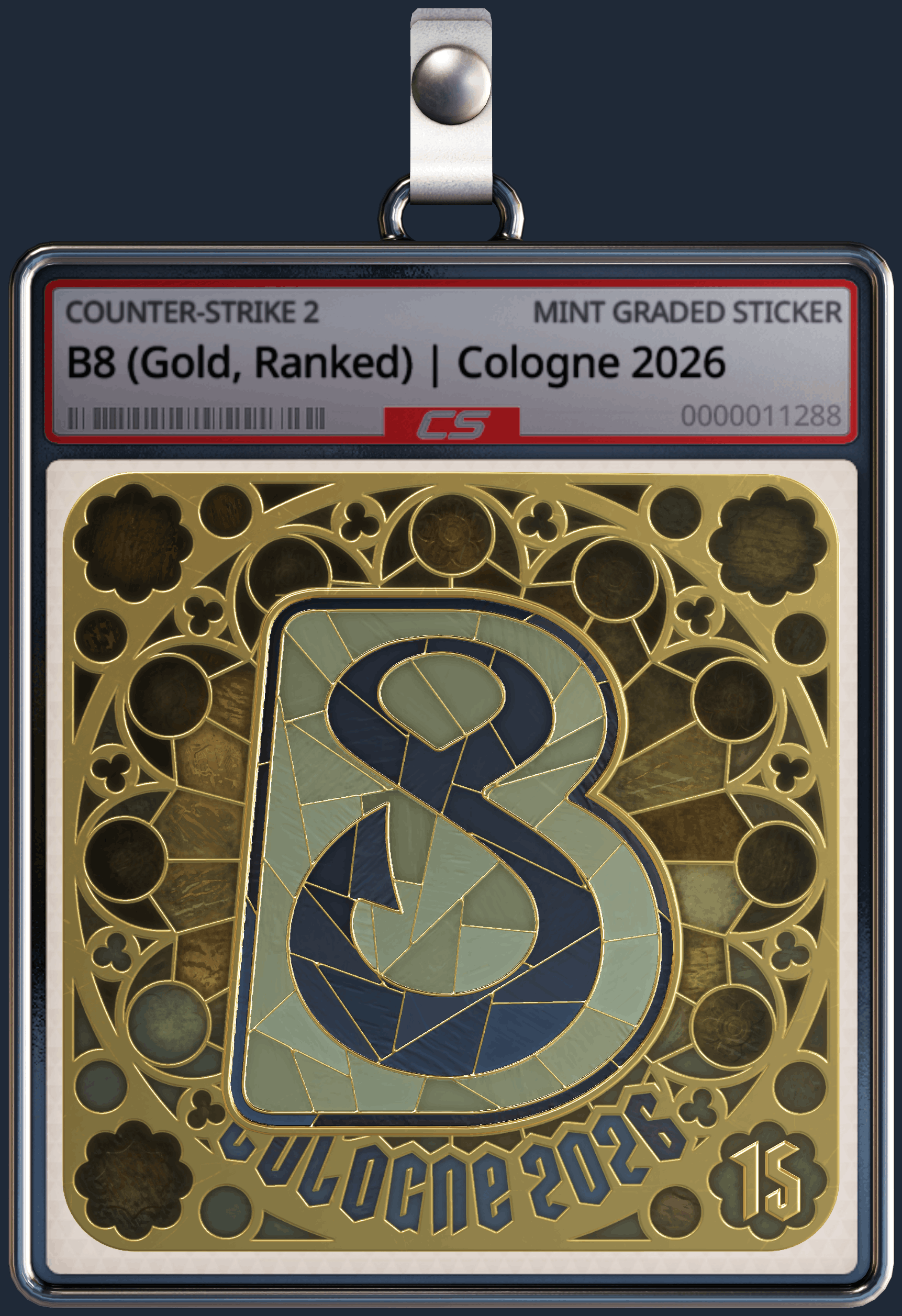 Sticker | B8 (Gold, Ranked) | Cologne 2026 Image