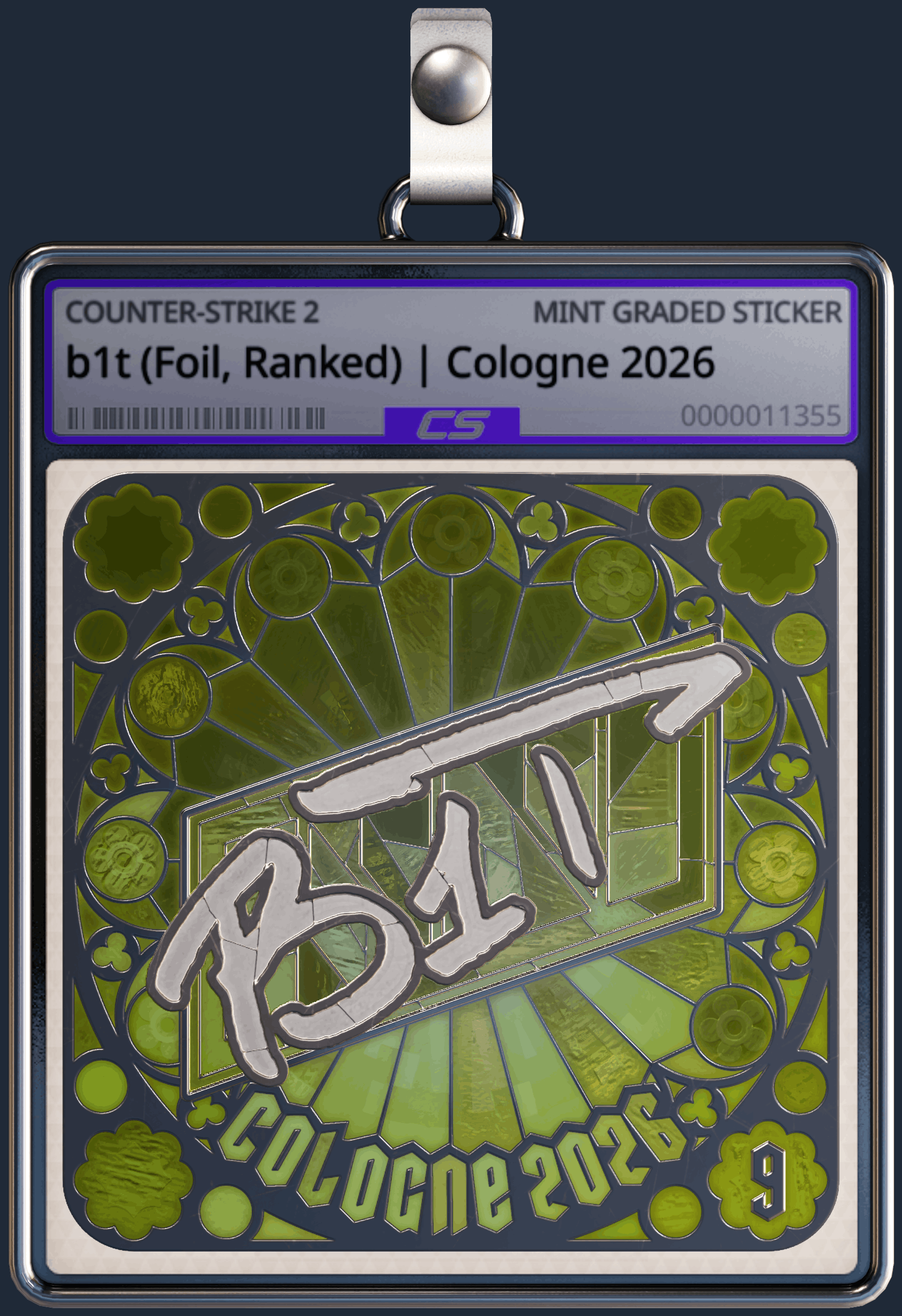Sticker | b1t (Foil, Ranked) | Cologne 2026 Image