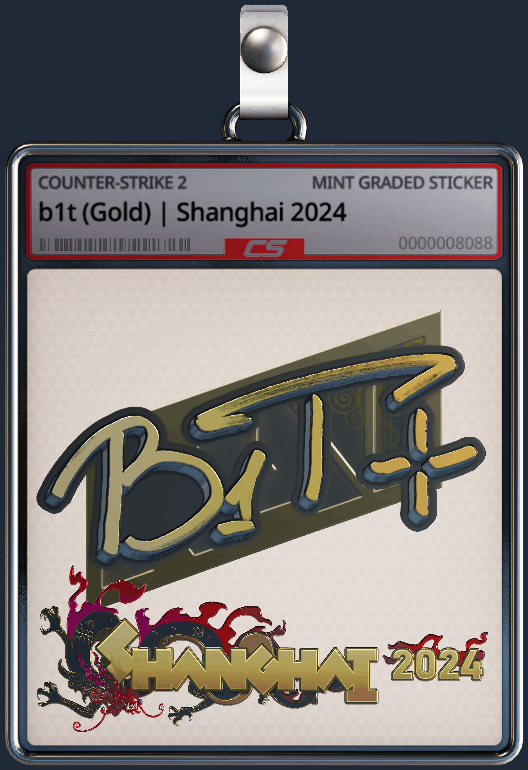 Sticker | b1t (Gold) | Shanghai 2024 Image