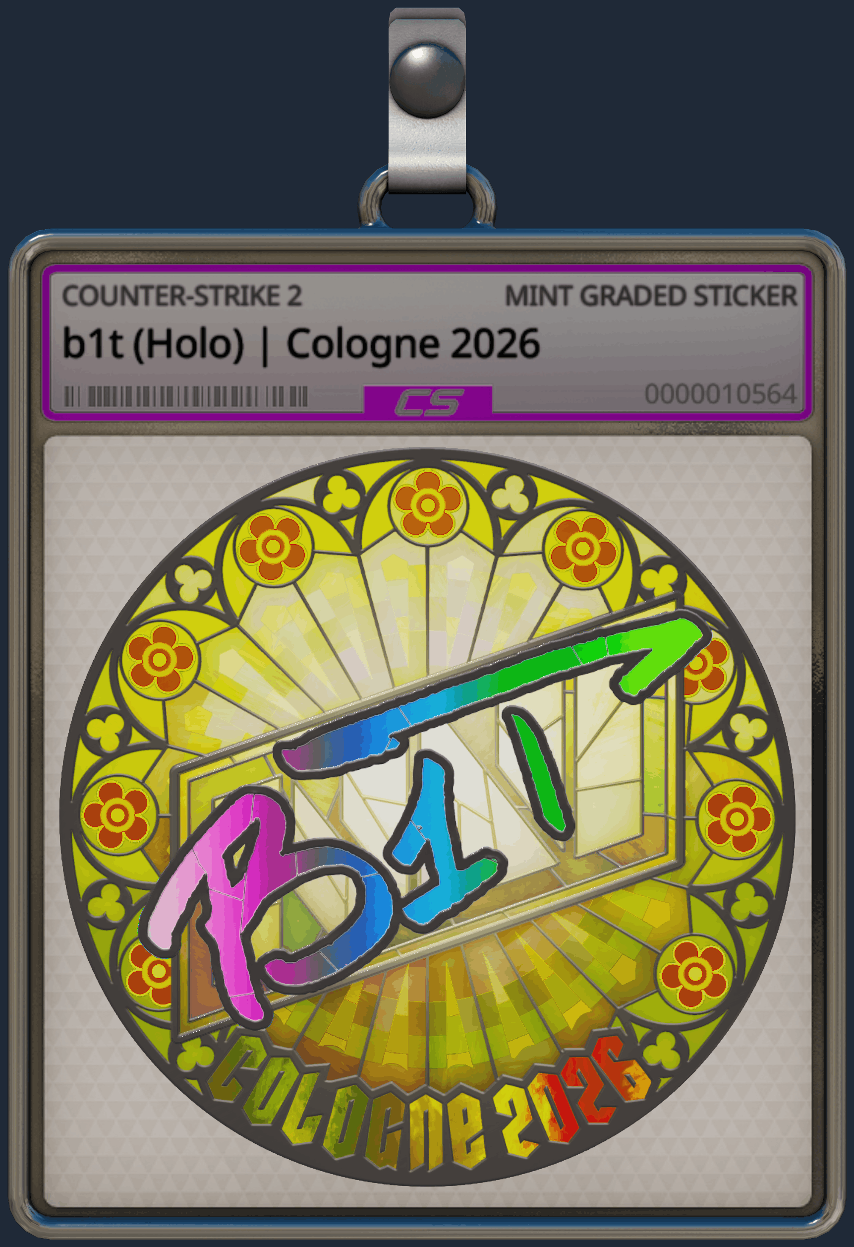 Sticker | b1t (Holo) | Cologne 2026 Image