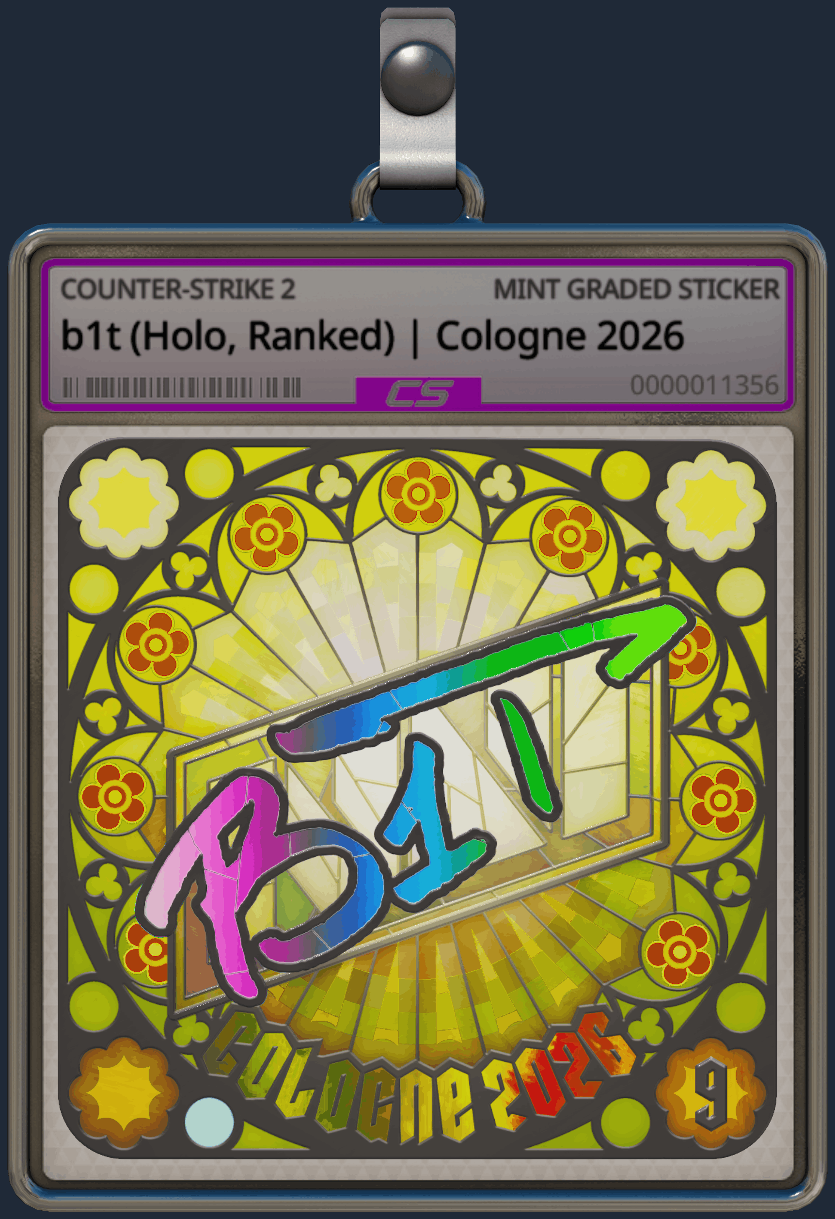 Sticker | b1t (Holo, Ranked) | Cologne 2026 Image