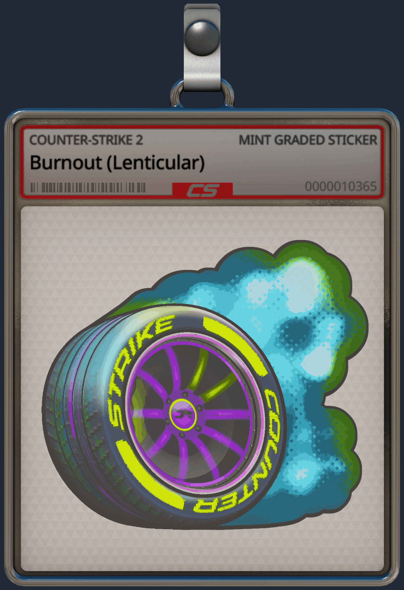 Sticker | Burnout (Lenticular) Image
