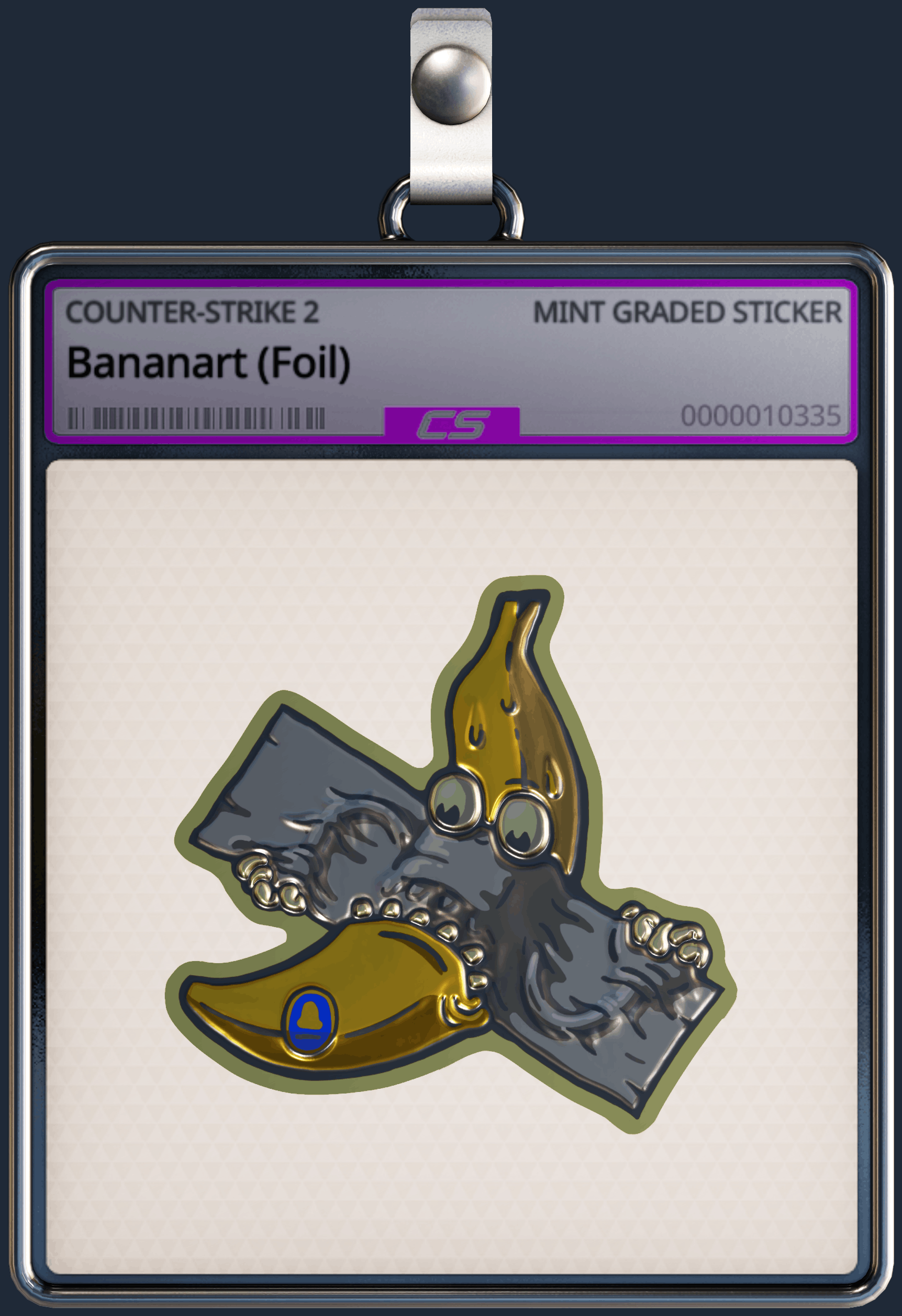 Sticker | Bananart (Foil) Image