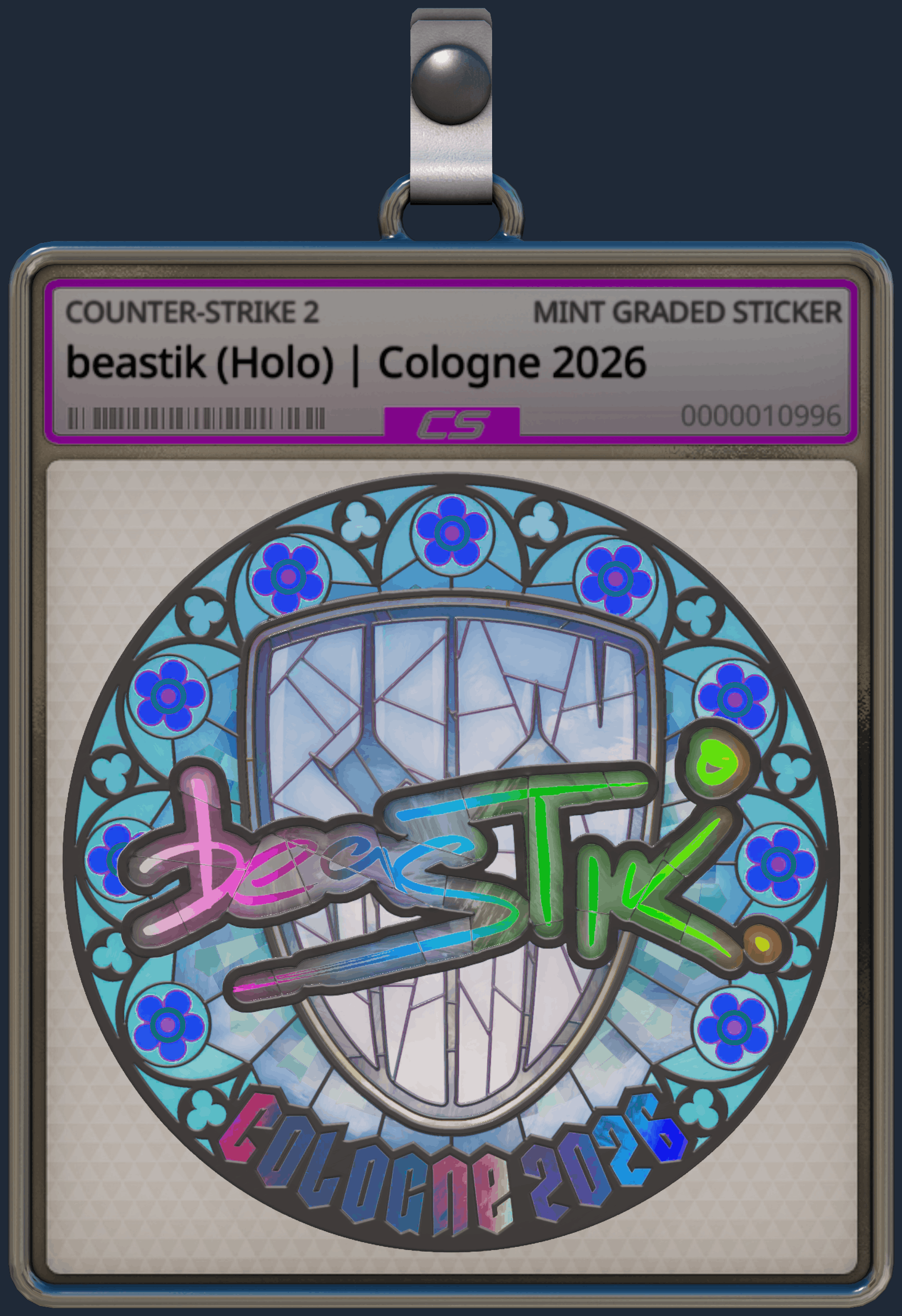 Sticker | beastik (Holo) | Cologne 2026 Image