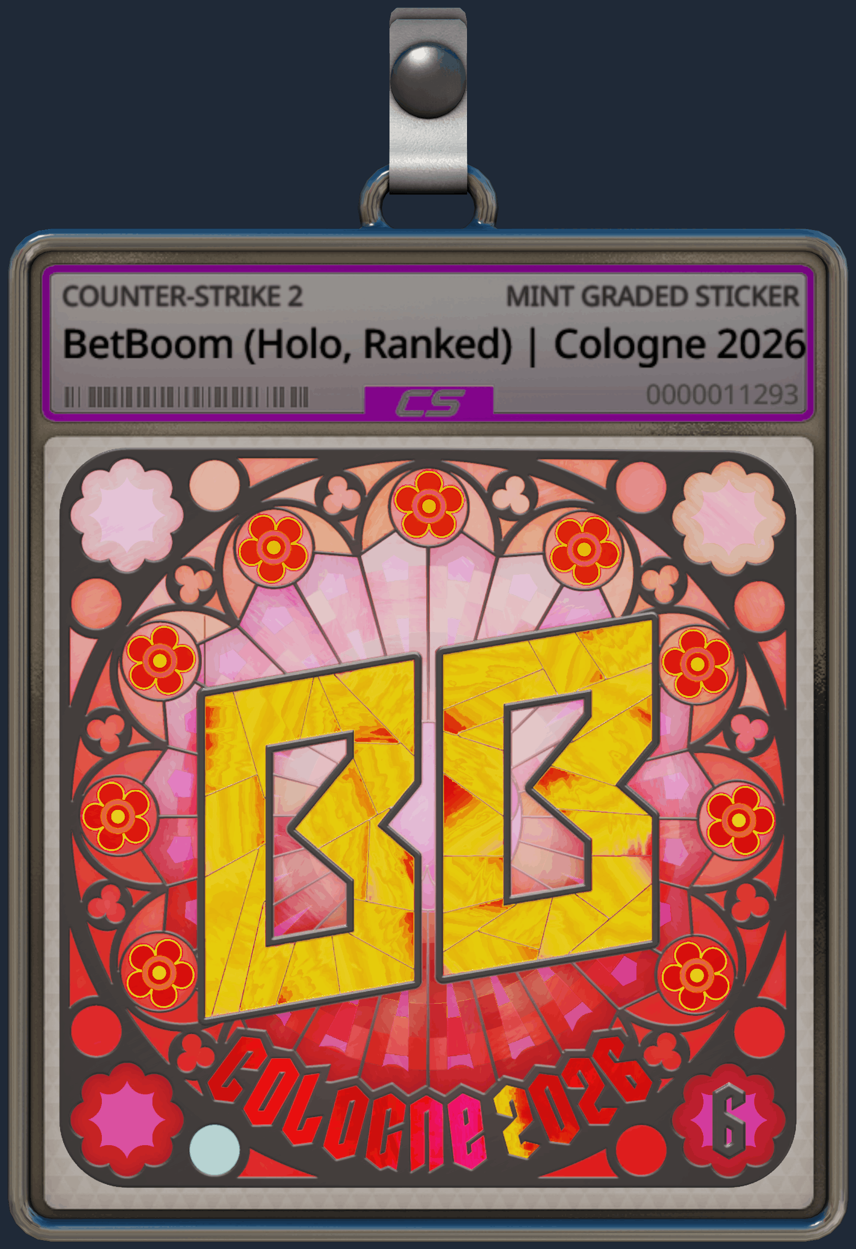 Sticker | BetBoom (Holo, Ranked) | Cologne 2026 Image