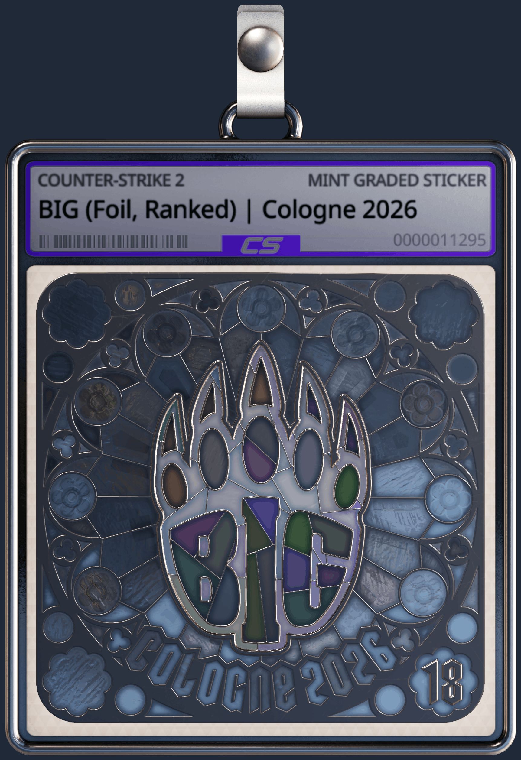 Sticker | BIG (Foil, Ranked) | Cologne 2026 Image