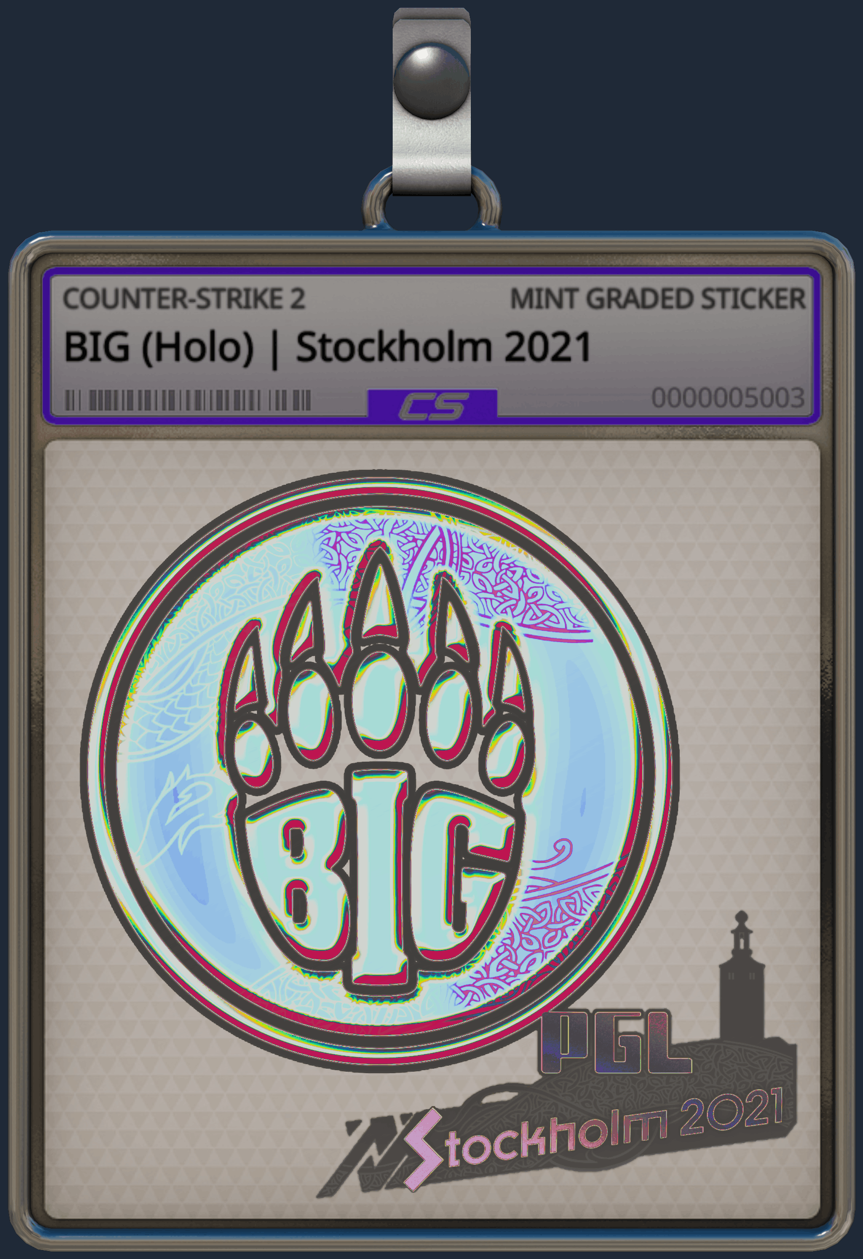 Sticker | BIG (Holo) | Stockholm 2021 Image