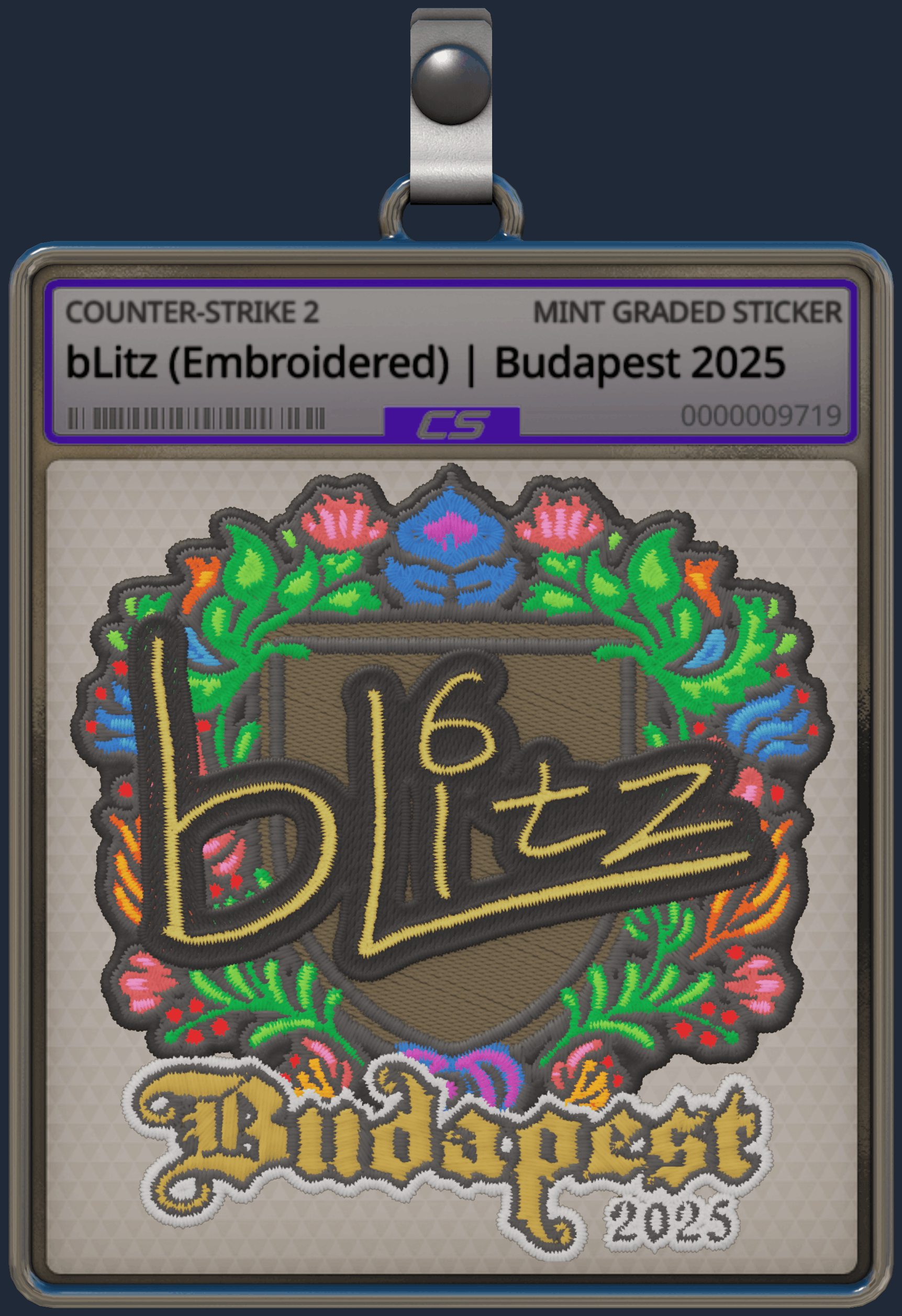 Sticker | bLitz (Embroidered) | Budapest 2025 Image