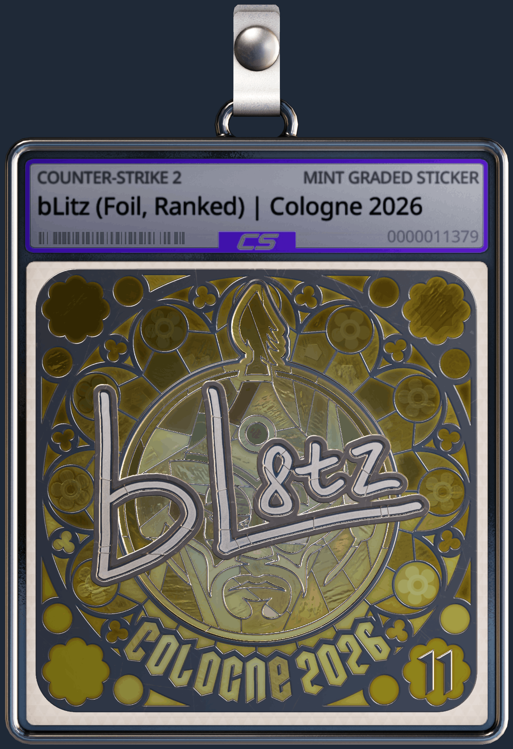 Sticker | bLitz (Foil, Ranked) | Cologne 2026 Image