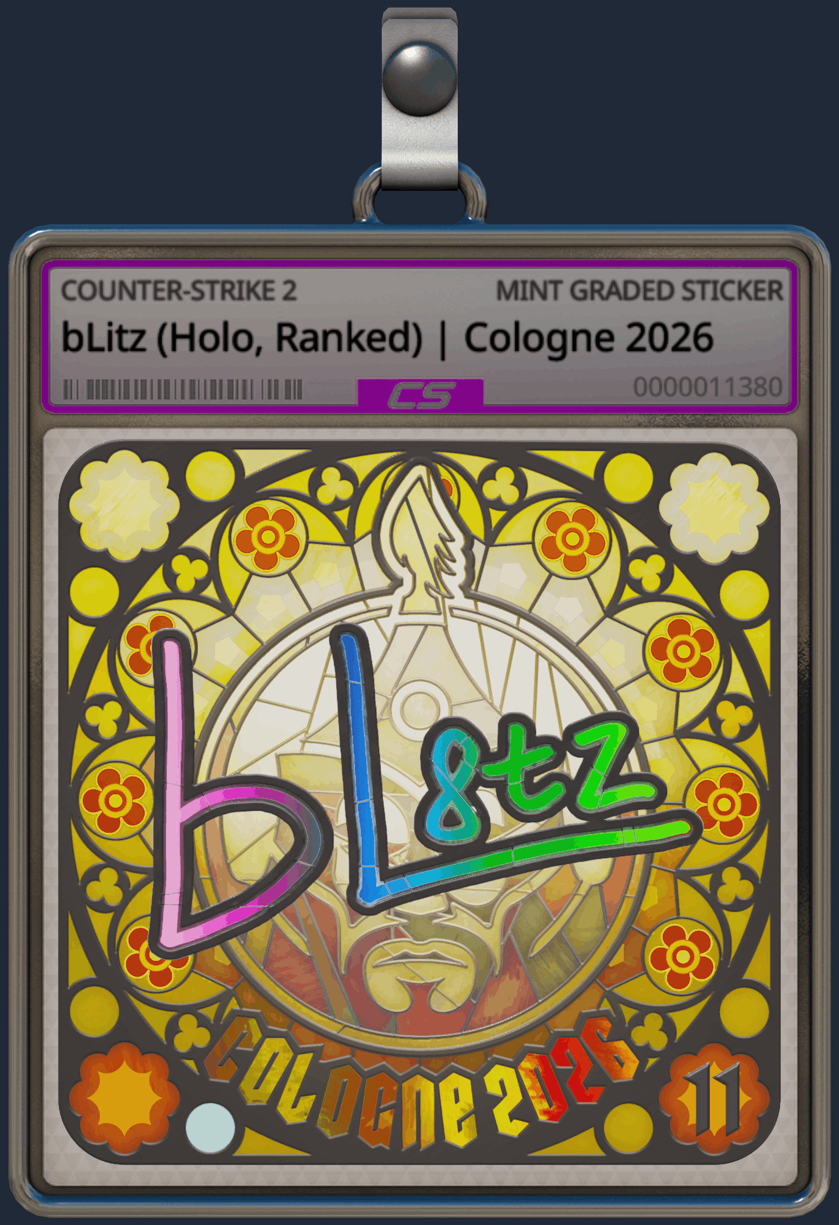 Sticker | bLitz (Holo, Ranked) | Cologne 2026 Image